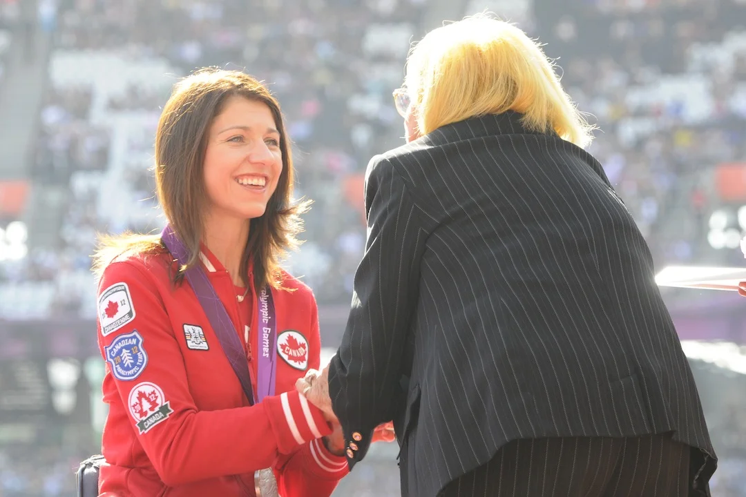 100m Victory Ceremony