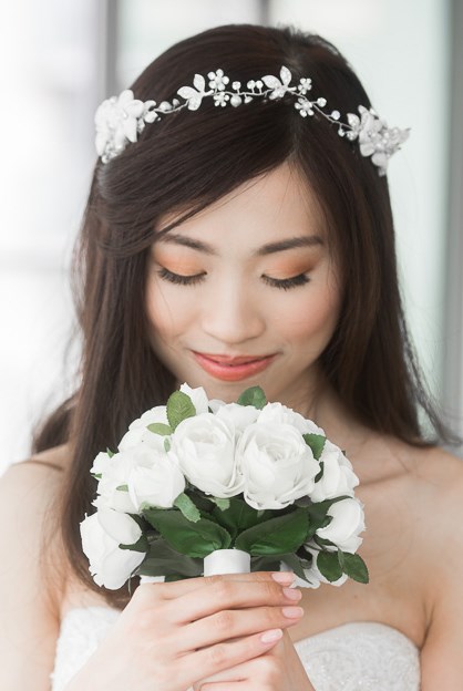 Wedding hair styling London
