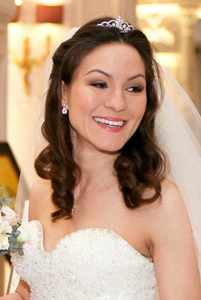 Wedding hair styling surrey