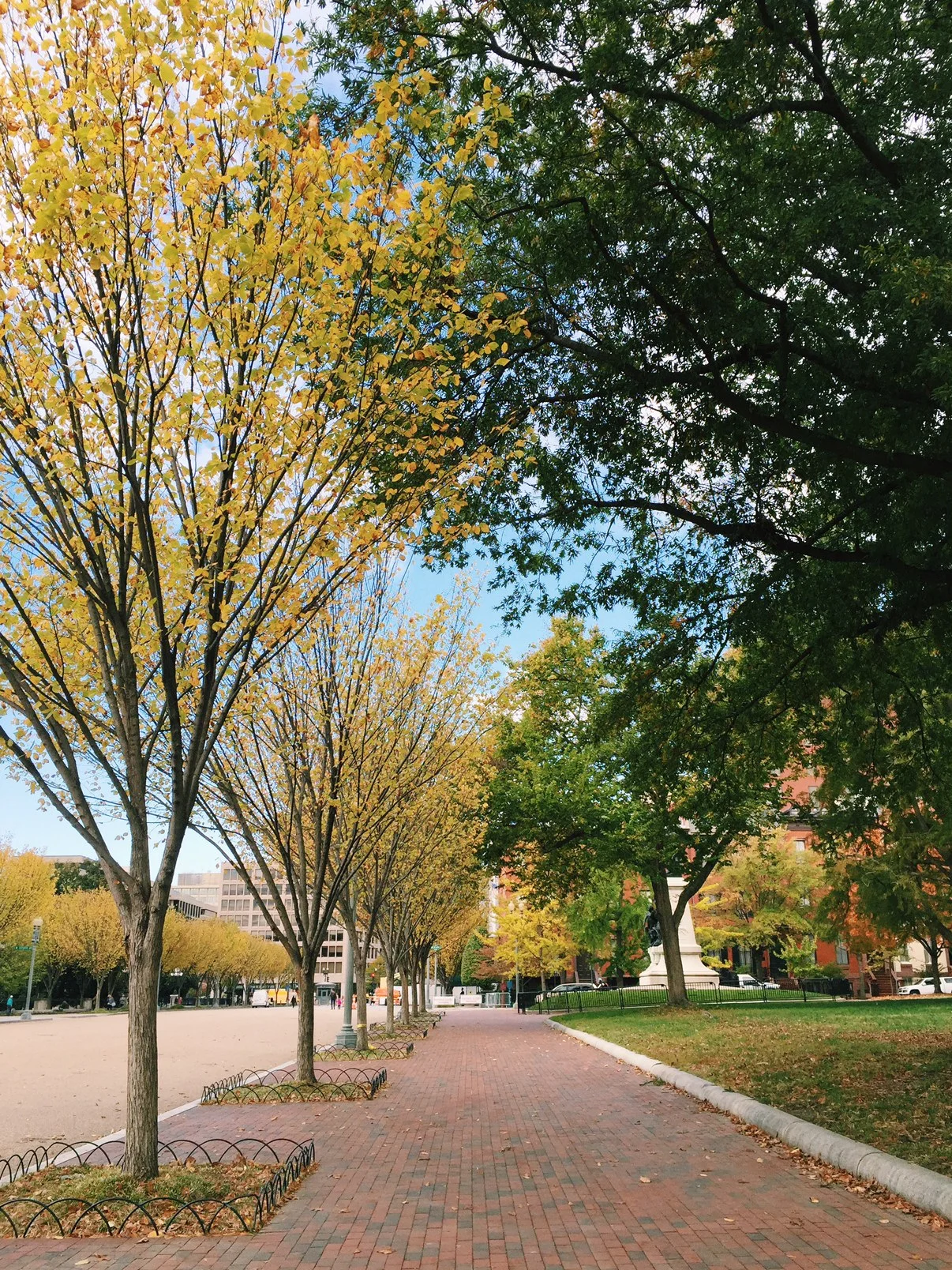  Across from the White House