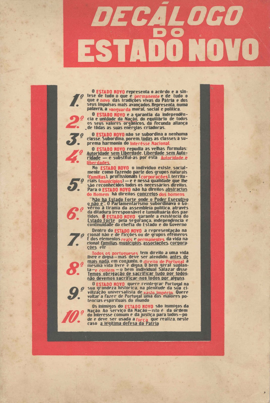 Nesse Documento Oficial A Epoca Do Estado Novo