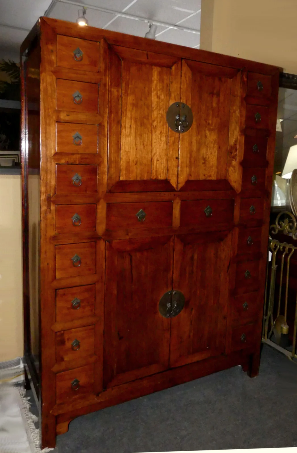 SOLD Vintage Asian Tall Chest