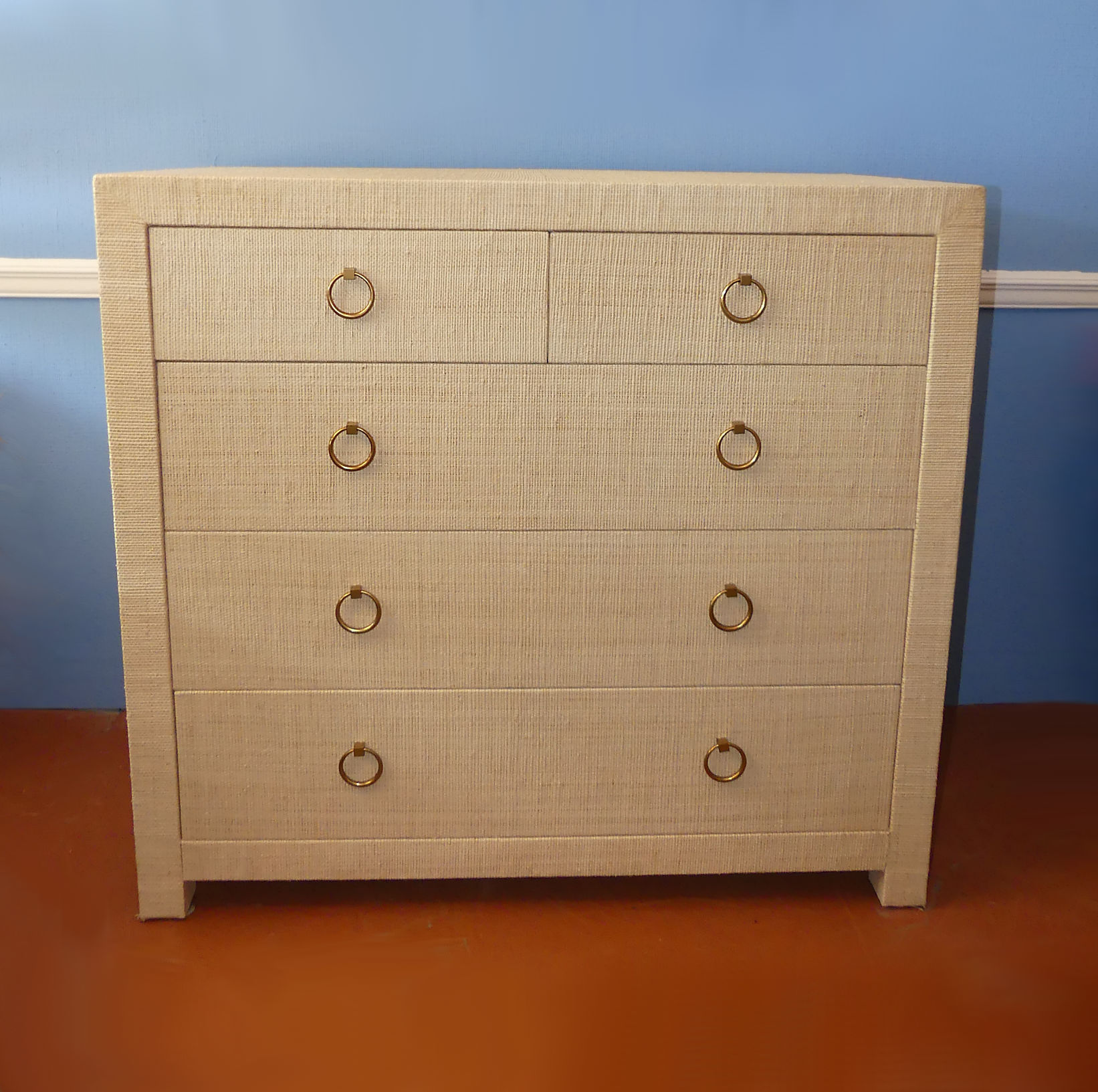 SOLD Serena & Lilly Blake Raffia Chest