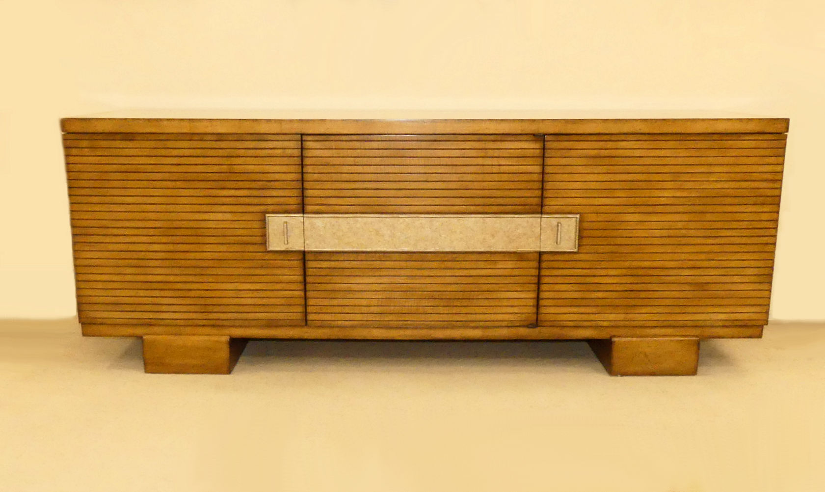 SOLD Century 3-Door Media Cabinet or Credenza