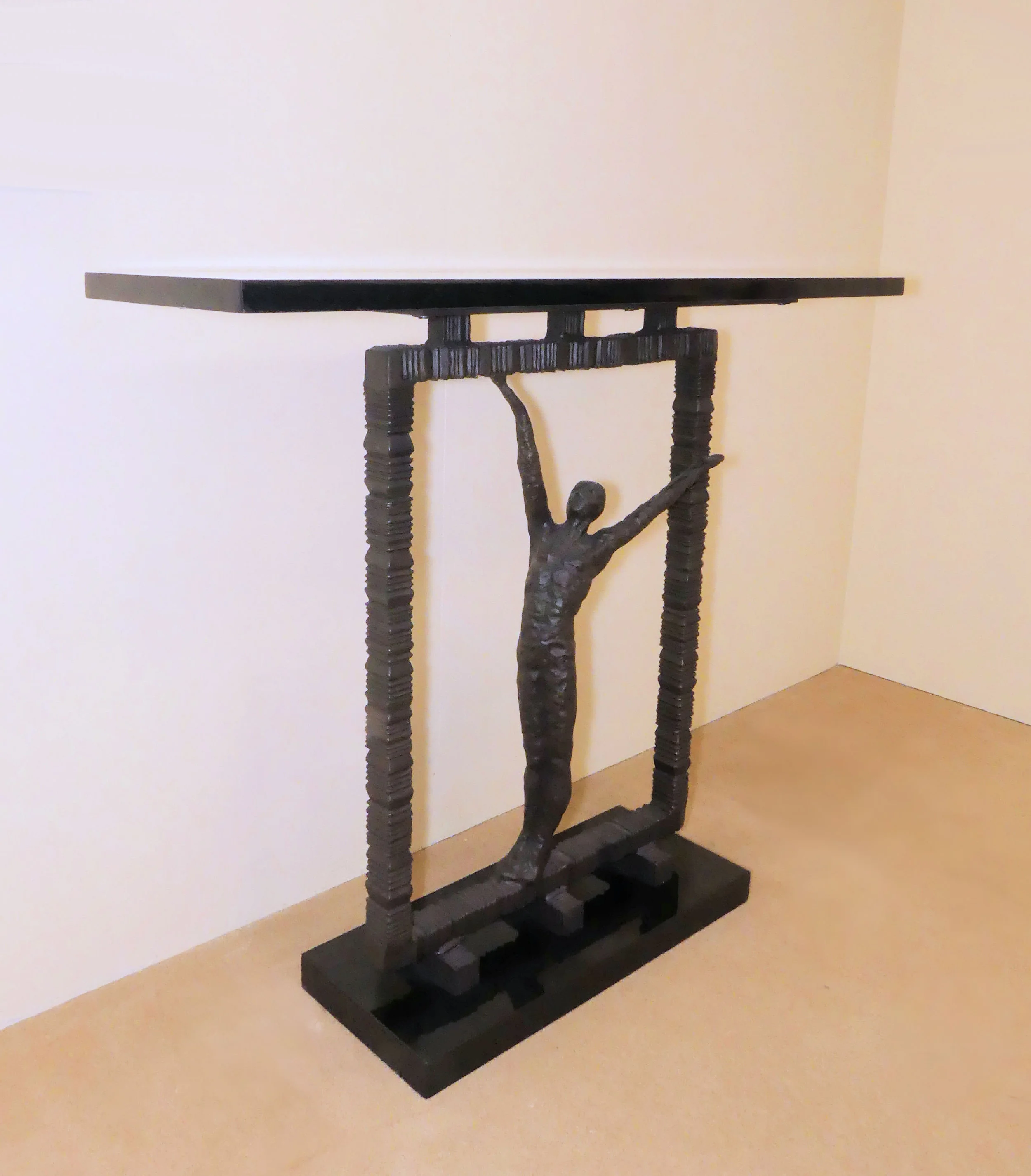 SOLD Global Views “Reach Out Of The Box” Console Table