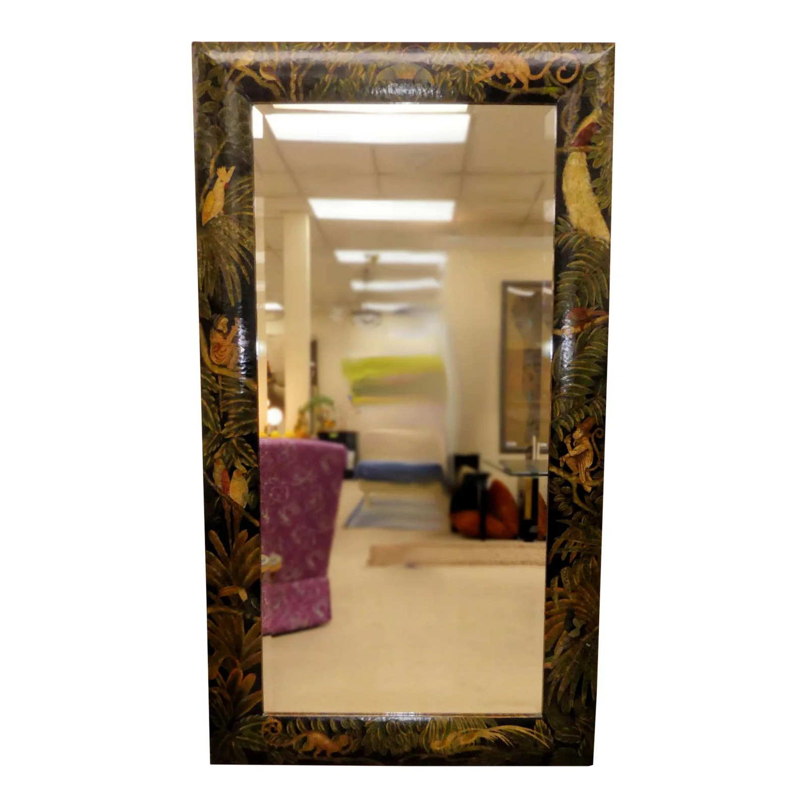 SOLD Maitland Smith West Indies Floor Length Mirror