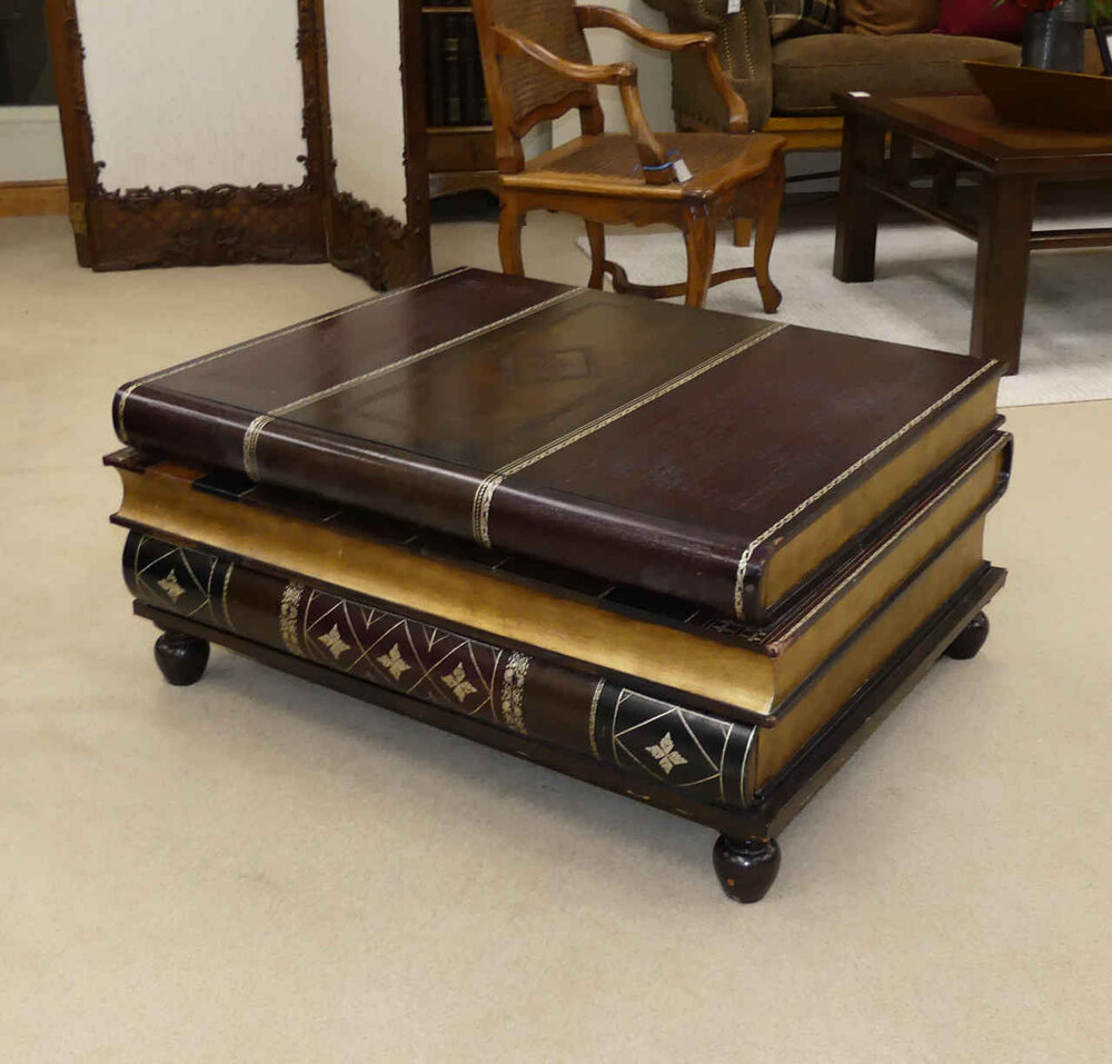 Maitland Smith Stacked Book Coffee Table - GA Prop Source