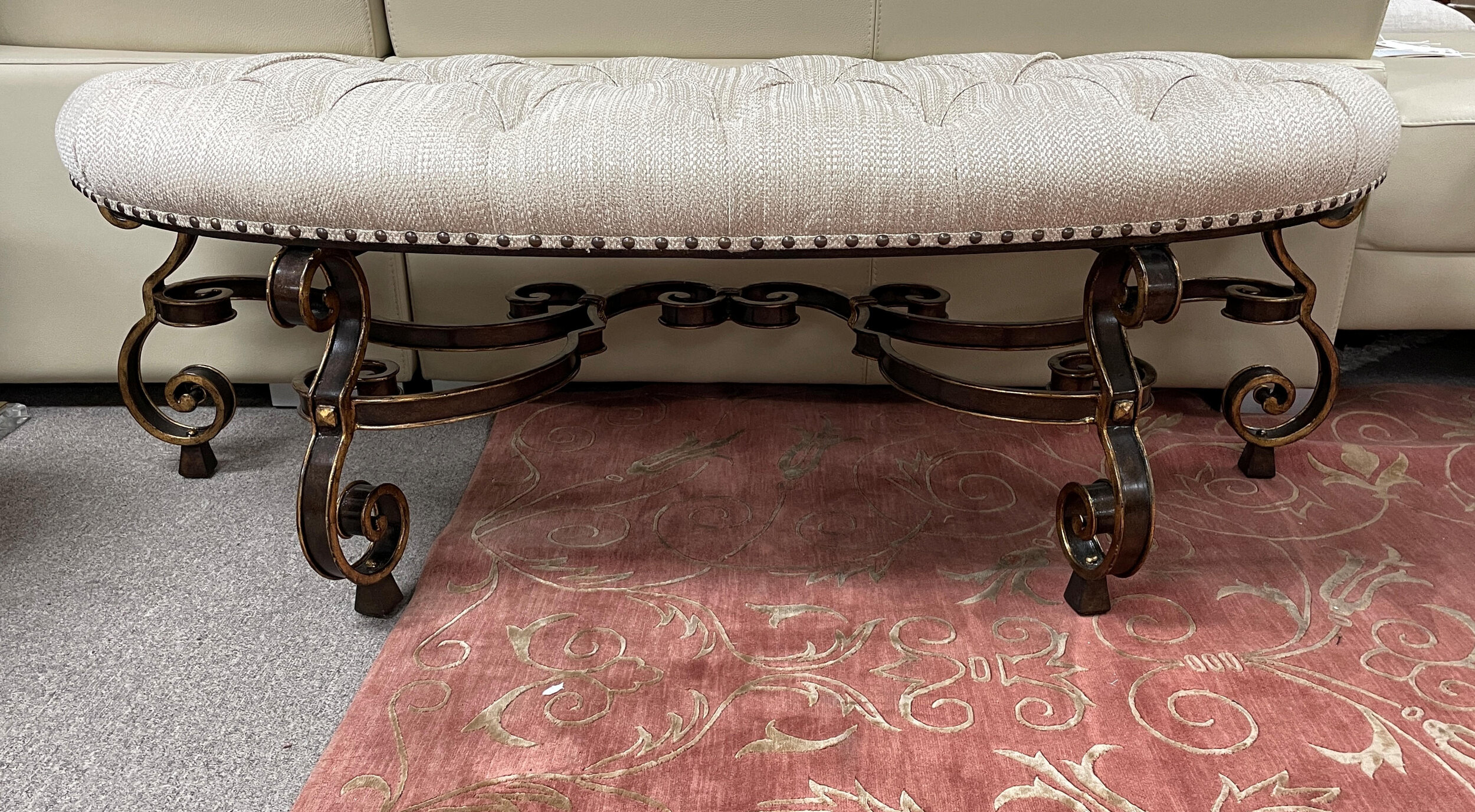 marge-carson-tufted-scroll-leg-bench 01.jpg