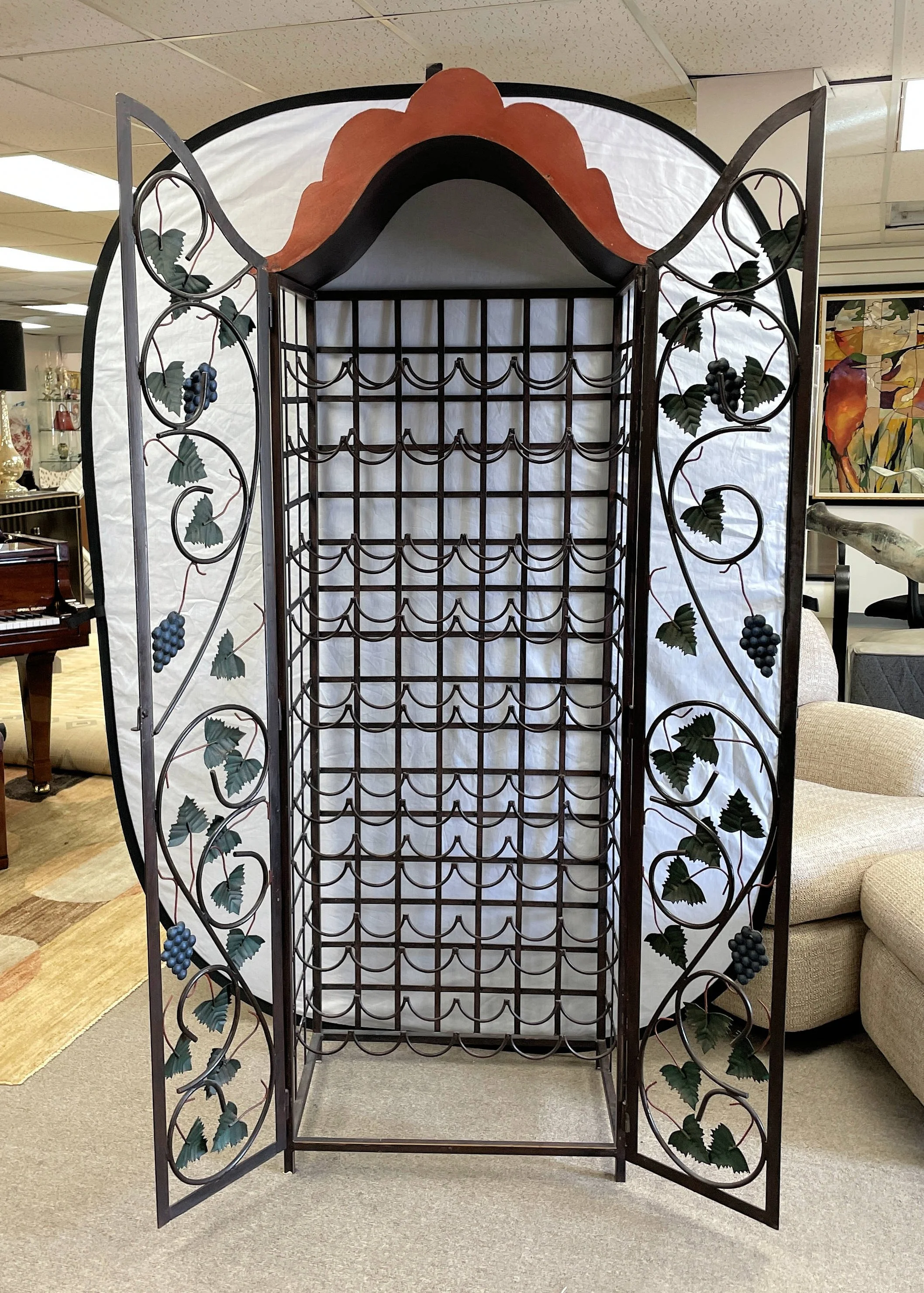 54-bottle-iron-grape-grapevine-motif-wine-bottle-display-cabinet 01.jpg