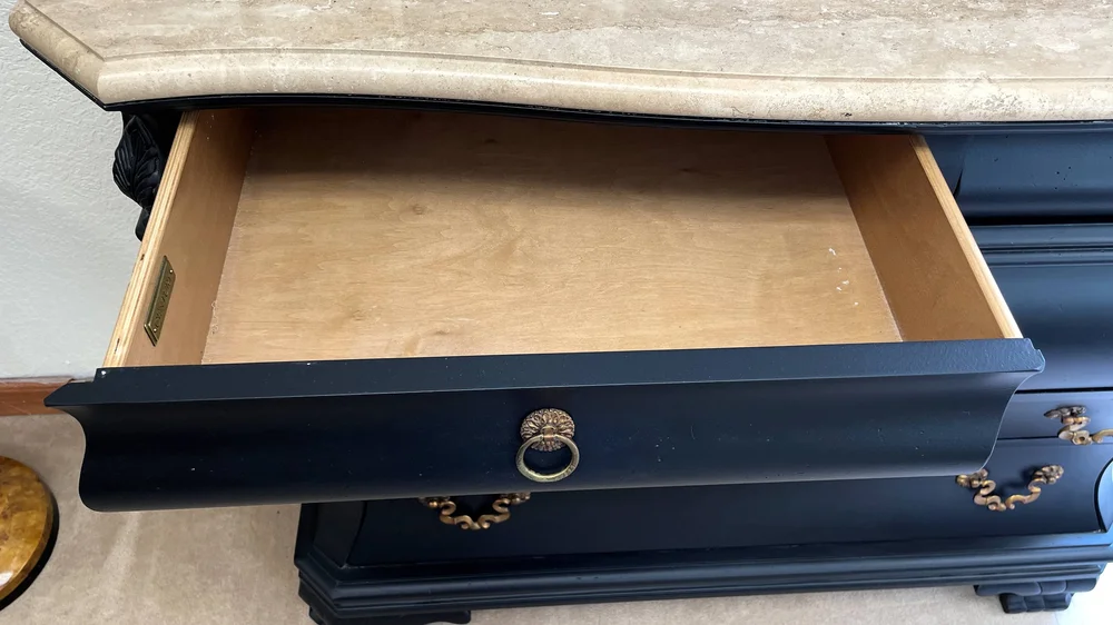 Encore Furniture Gallery-Century Furniture Marble Top Master Bombe Chest of  Drawers