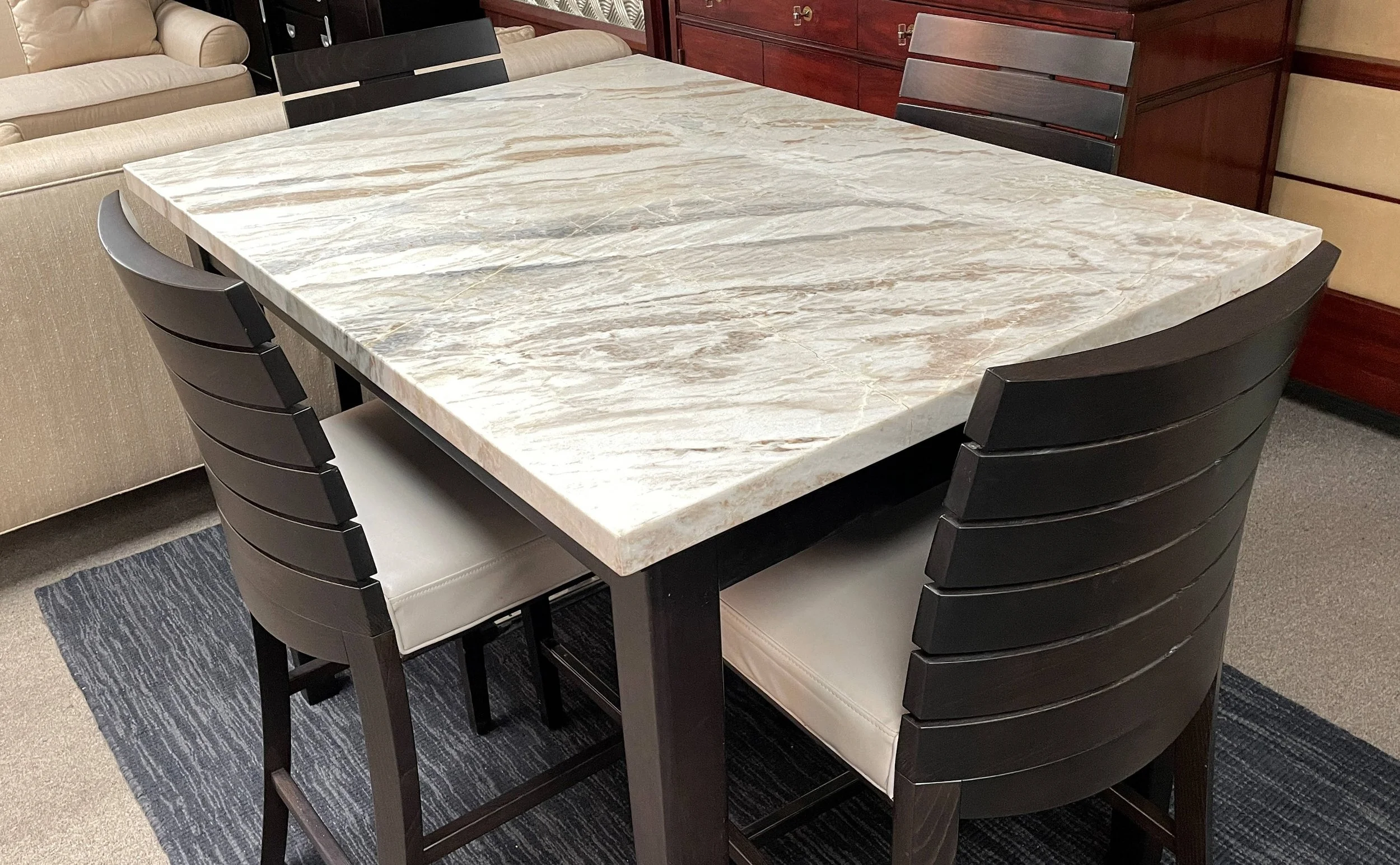 marble-top-pub-height-dining-table-pietro-costantini-charm-stools-5-piece-set 03.jpg