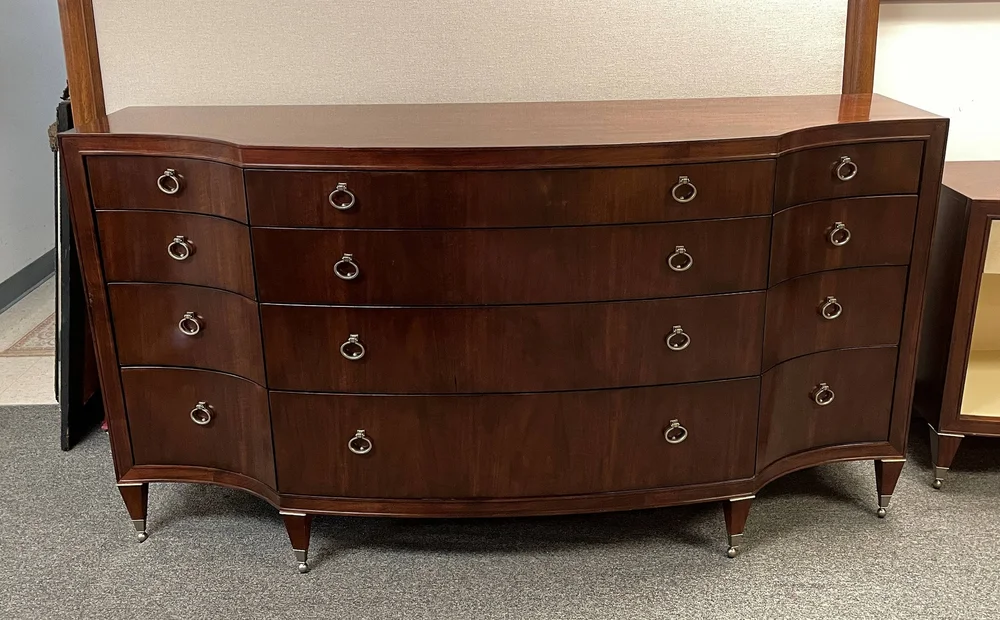 Encore Furniture Gallery-Transitional Caracole 12-Drawer Walnut Dresser