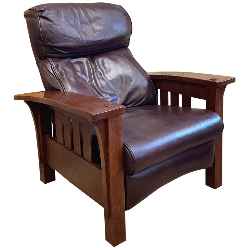 The Mission Bustle Back Recliners – Stickley Brand