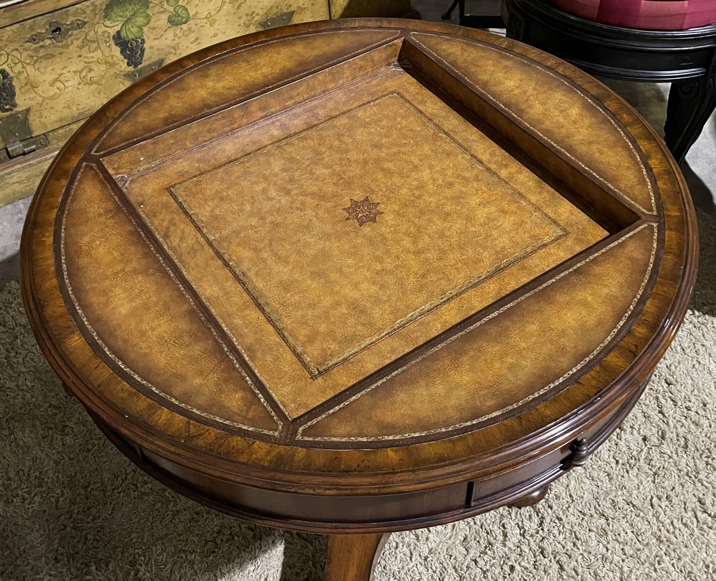 maitland-smith-round-pedestal-game-chess-checkers-backgammon-table 04.jpg
