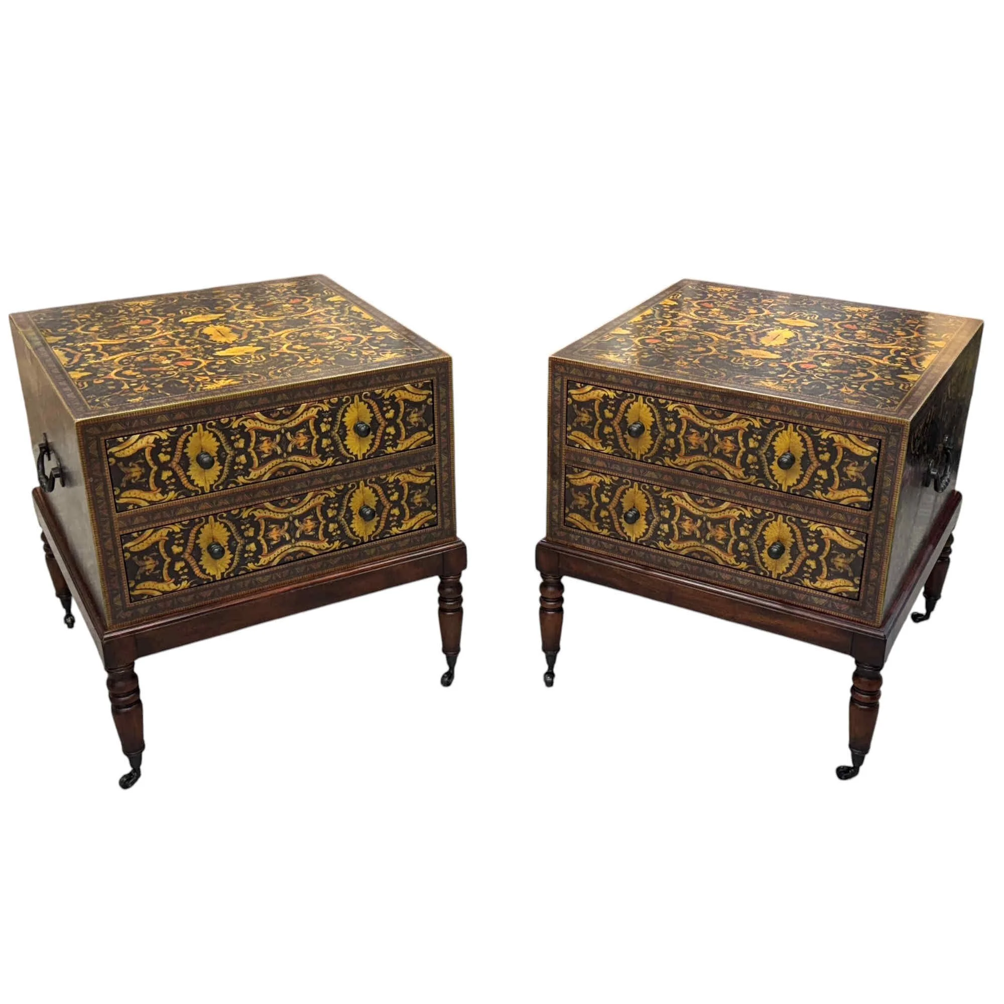 theodore-alexander-decoupage-two-drawer-side-tables-chests-nightstands 00SP.jpg