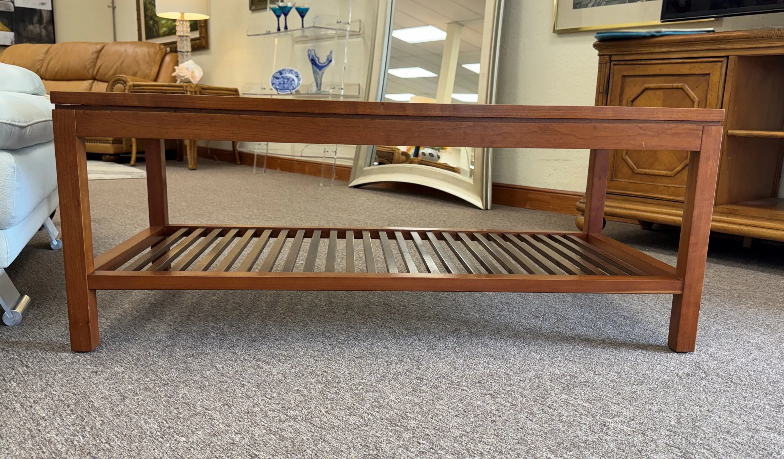 rectangular-stickley-cherry-glass-mission-arts-and-crafts-cocktail-coffee-table 03.jpg