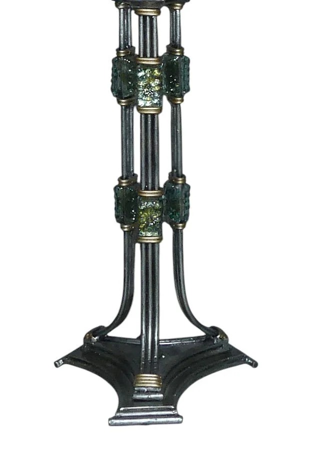art_glass_gun_metal_lamps_with_metal_shades 07-sh.jpg