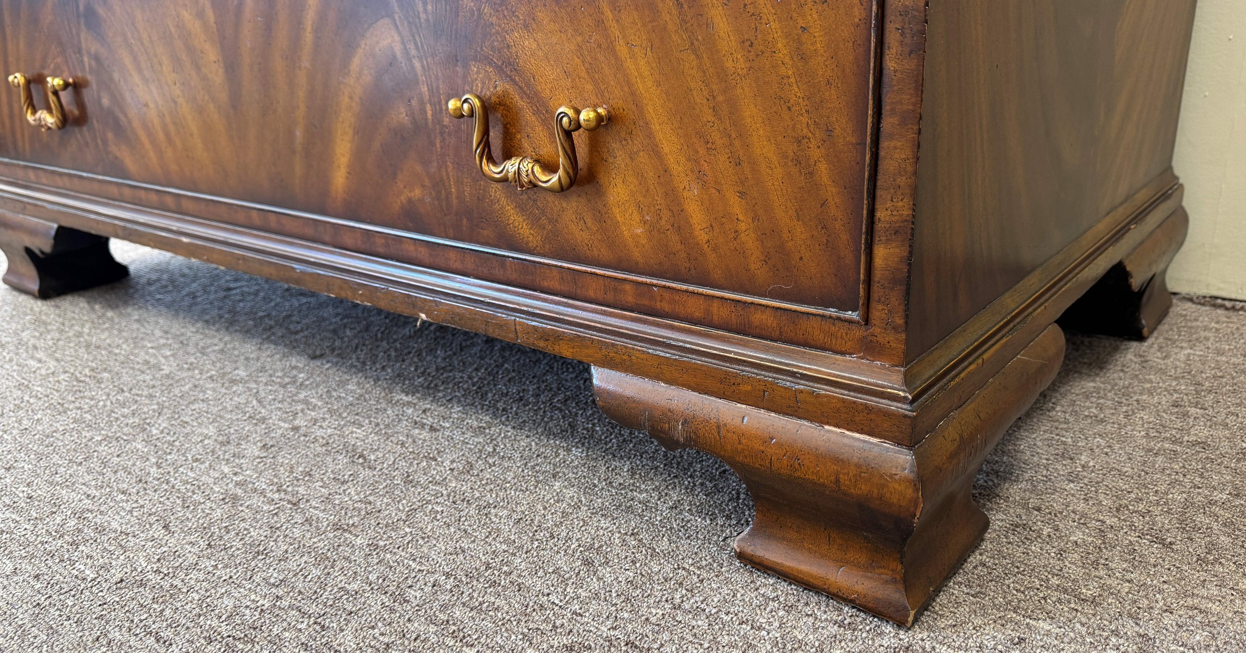vintage-maitland-smith-mahogany-secretary-breakfront-display-desk 10b.jpg