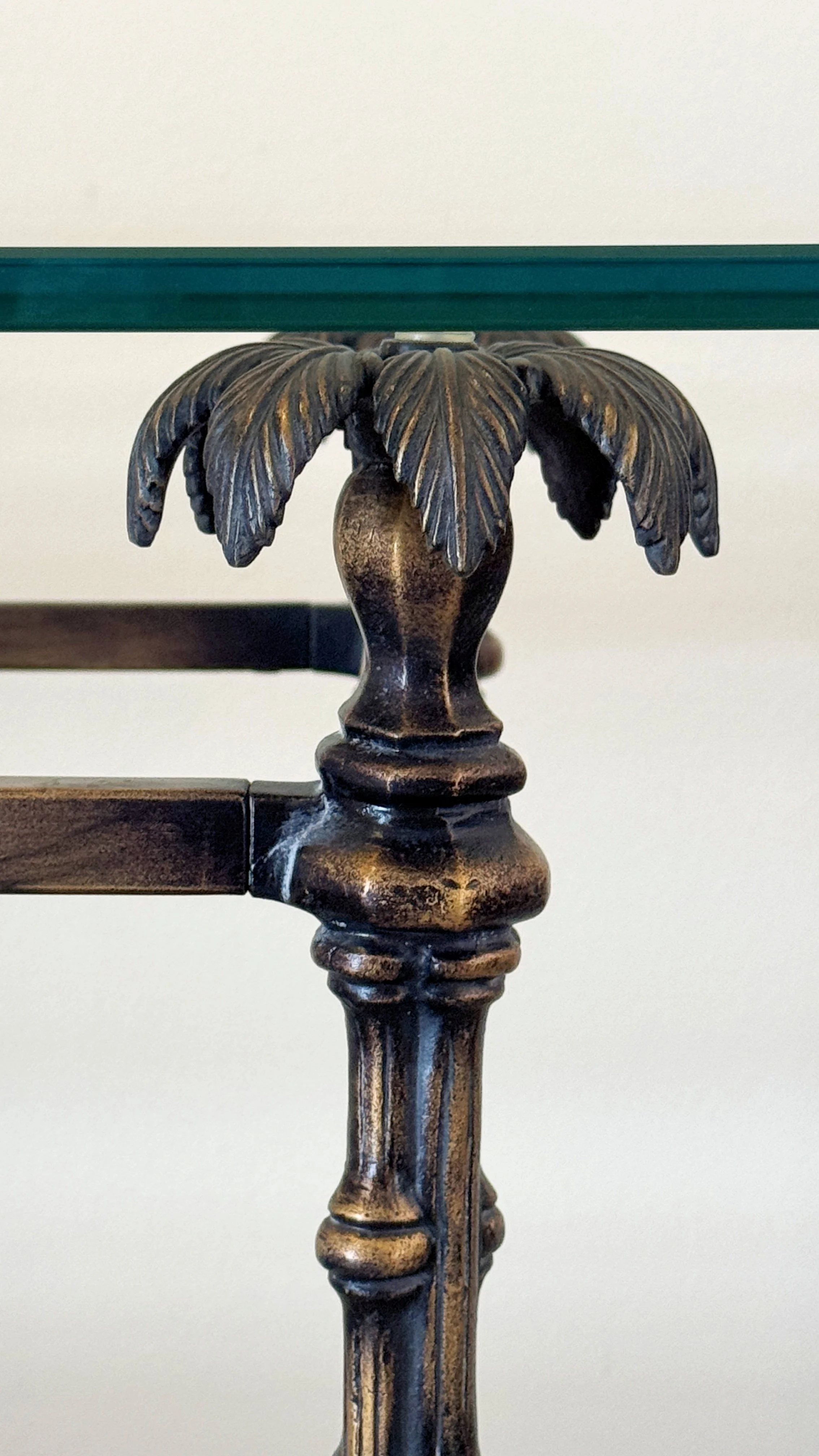 hollywood-regency-bronzed-iron-metal-faux-bamboo-3-tier-console-table-palm-tree-finial-accents-glass-shelves 11.jpg