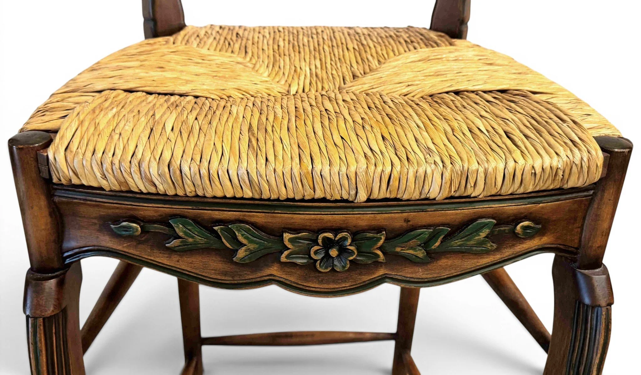 french-country-carved-wood-rush-seat-barstools-set-of-3 11-sh.jpg