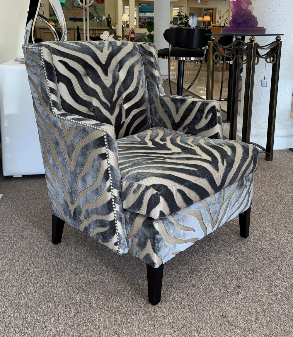 Swivel Chair Animal Print Living Room Chairs Leopard Print Living
