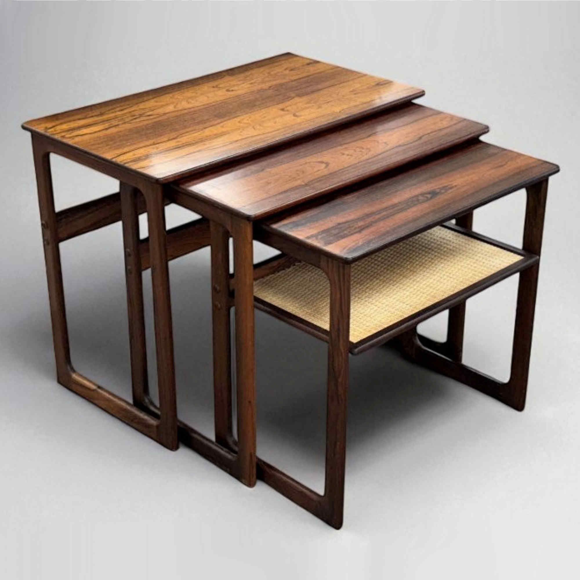 mid-century-danish-modern-rosewood-nesting-tables-set-of-3-with-rattan-shelf-denmark 00a.jpg