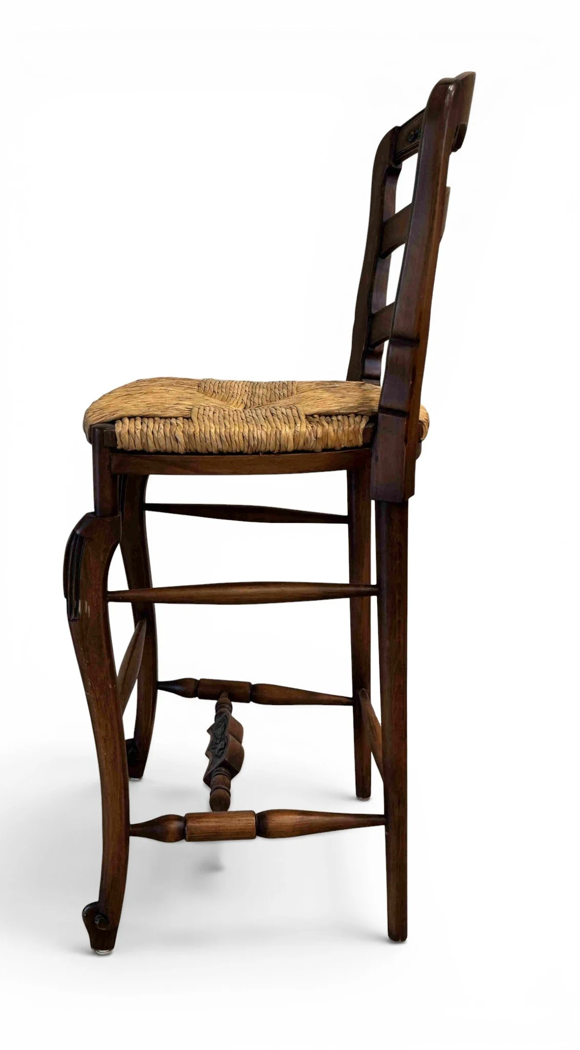 french-country-carved-wood-rush-seat-barstools-set-of-3 03-sh.jpg