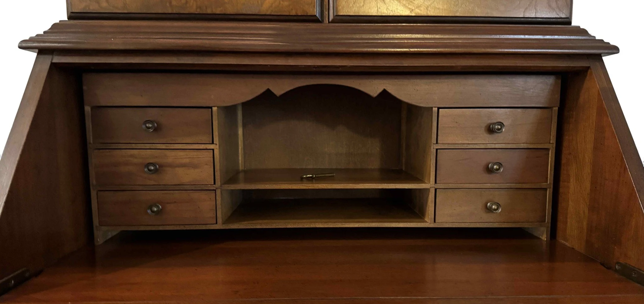 mid-century-jasper-cabinet-st-albans-burlwood-walnut-secretary-desk-lighted-cabinet 09 sh.jpg