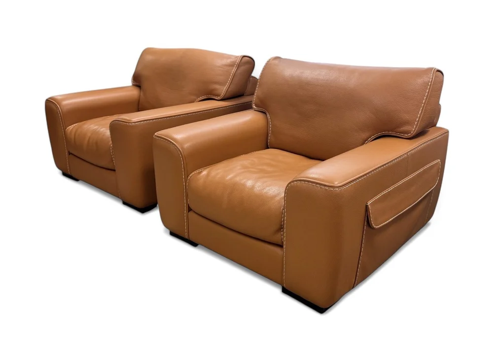 Fauteuil cuir roche bobois années 70