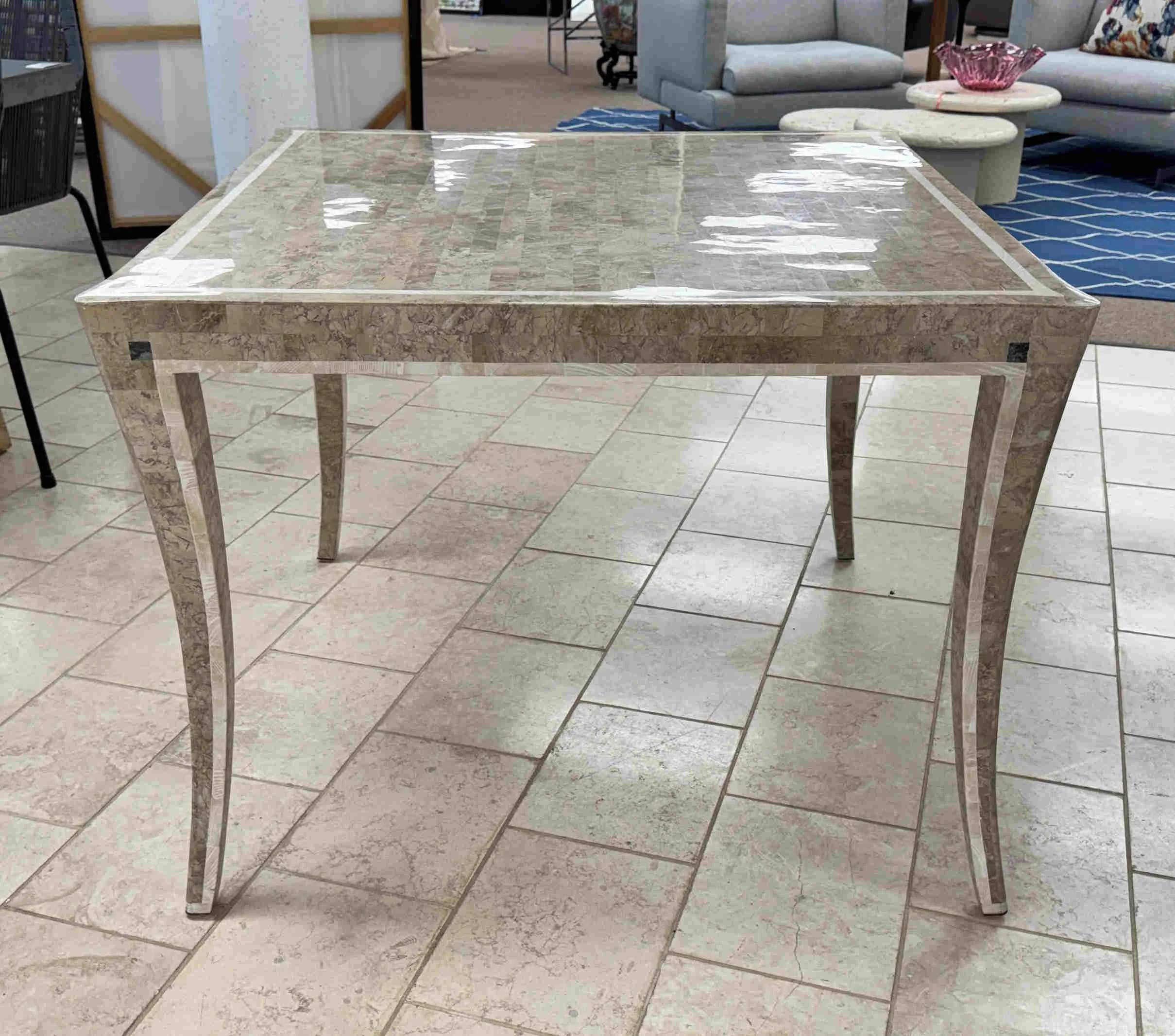 maitland-smith-style-tessellated-stone-marble-square-card-came-dining-table 01.jpg