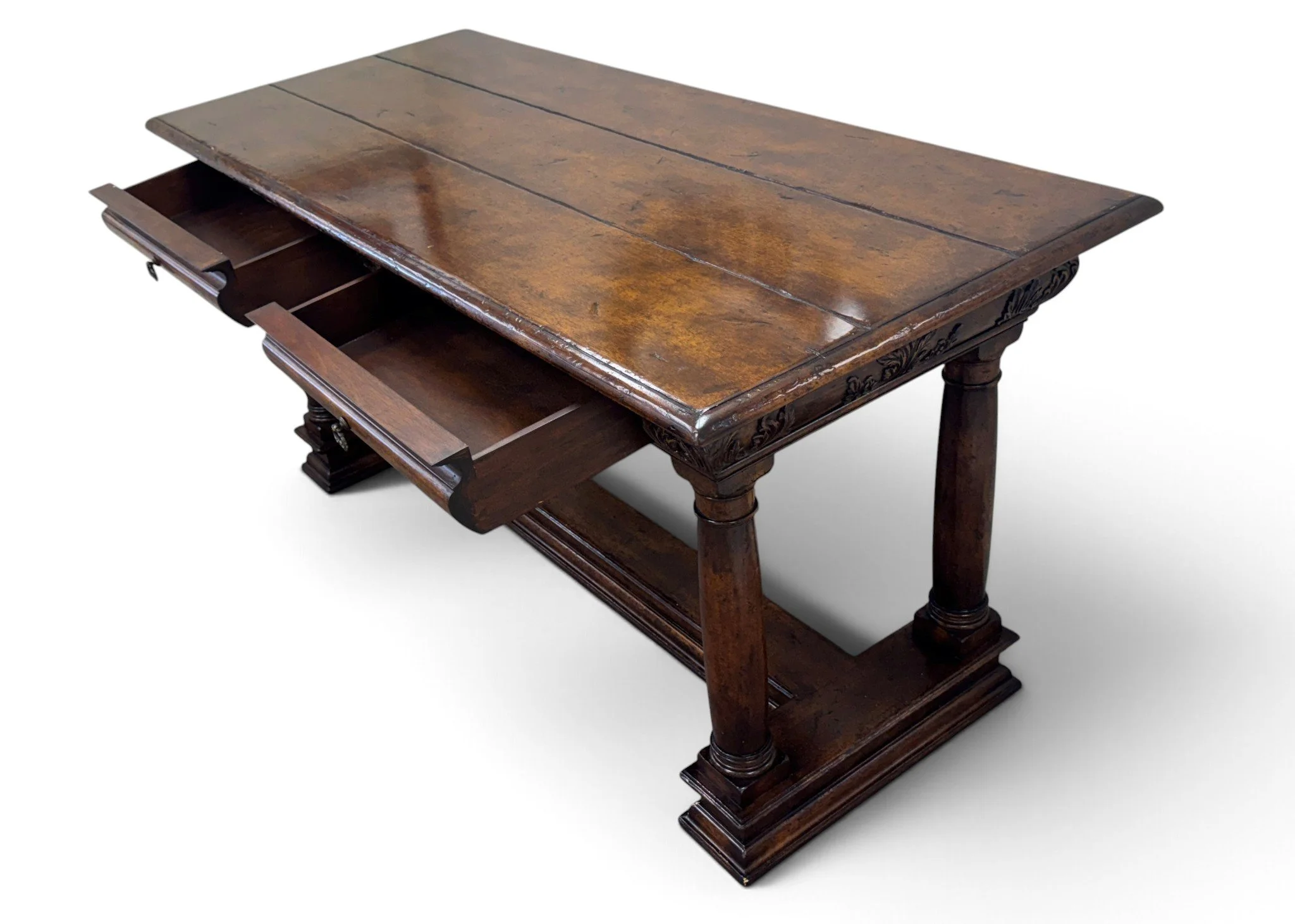 vintage-john-richard-european-crossroads-entry-table-console-sofa-table 11-sh.jpg