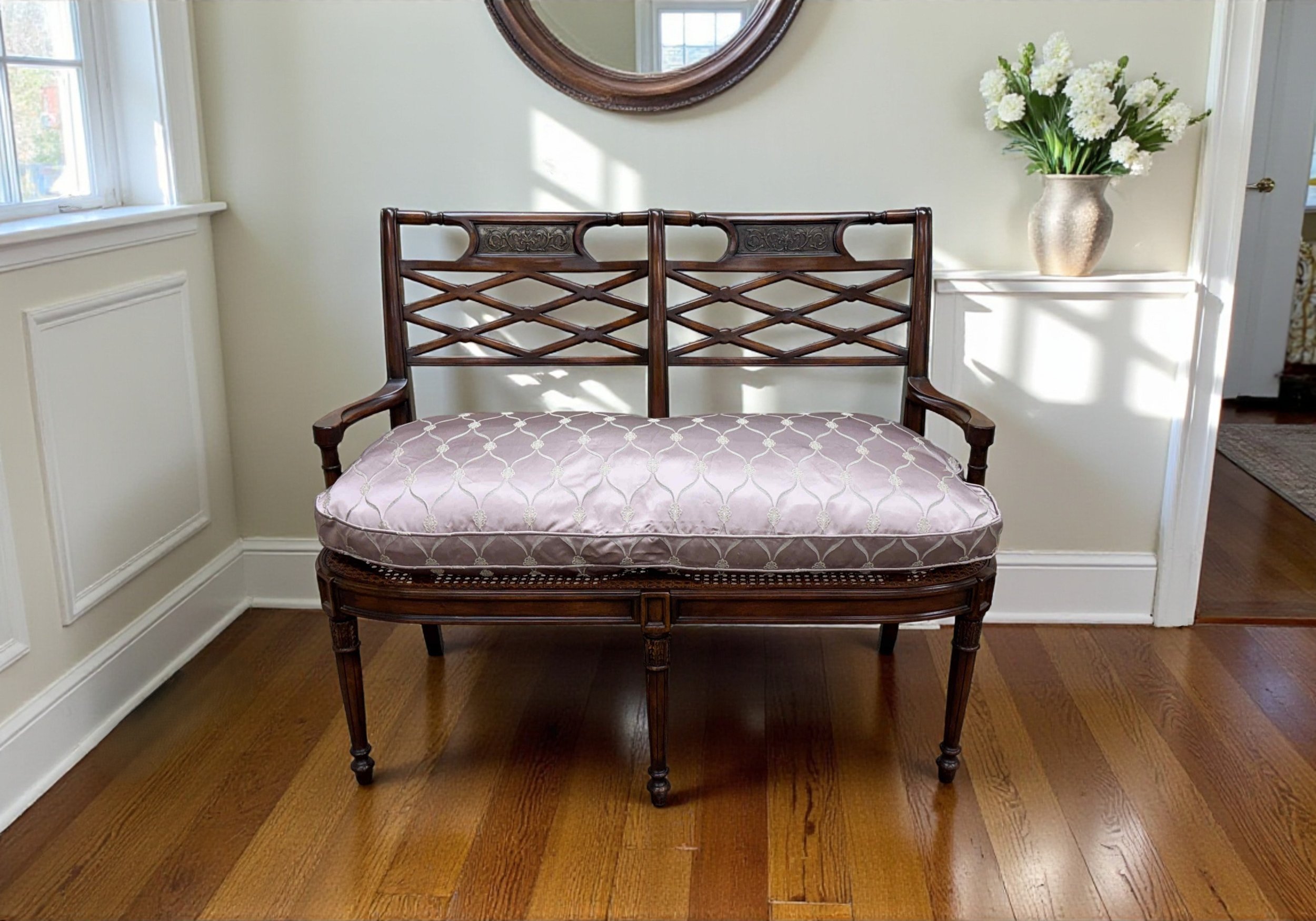 theodore-alexander-regency-cane-seat-carved-wood settee room01.jpg
