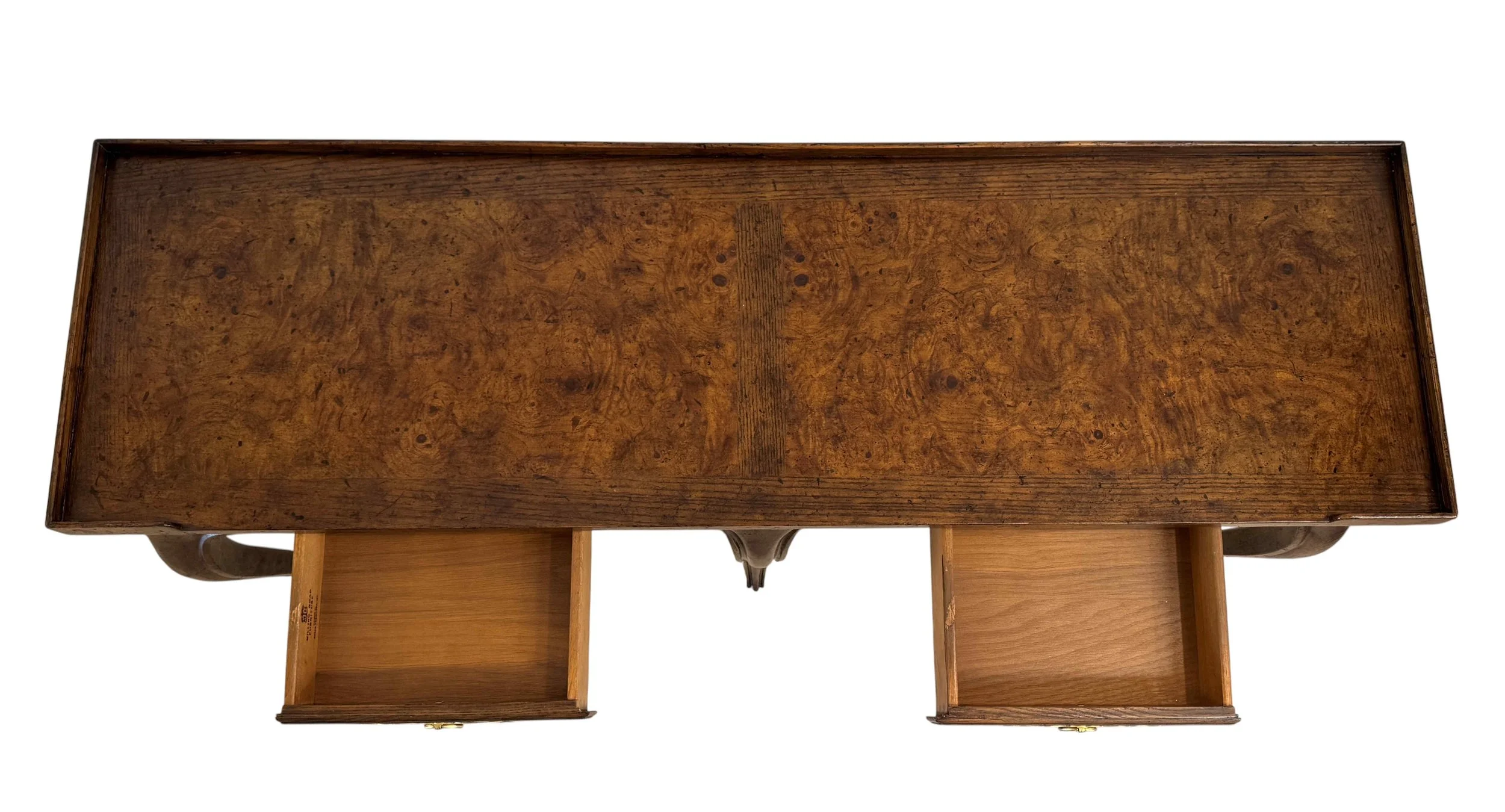 vintage-baker-milling-road-distressed-french-country-walnut-console-table 04a.jpg