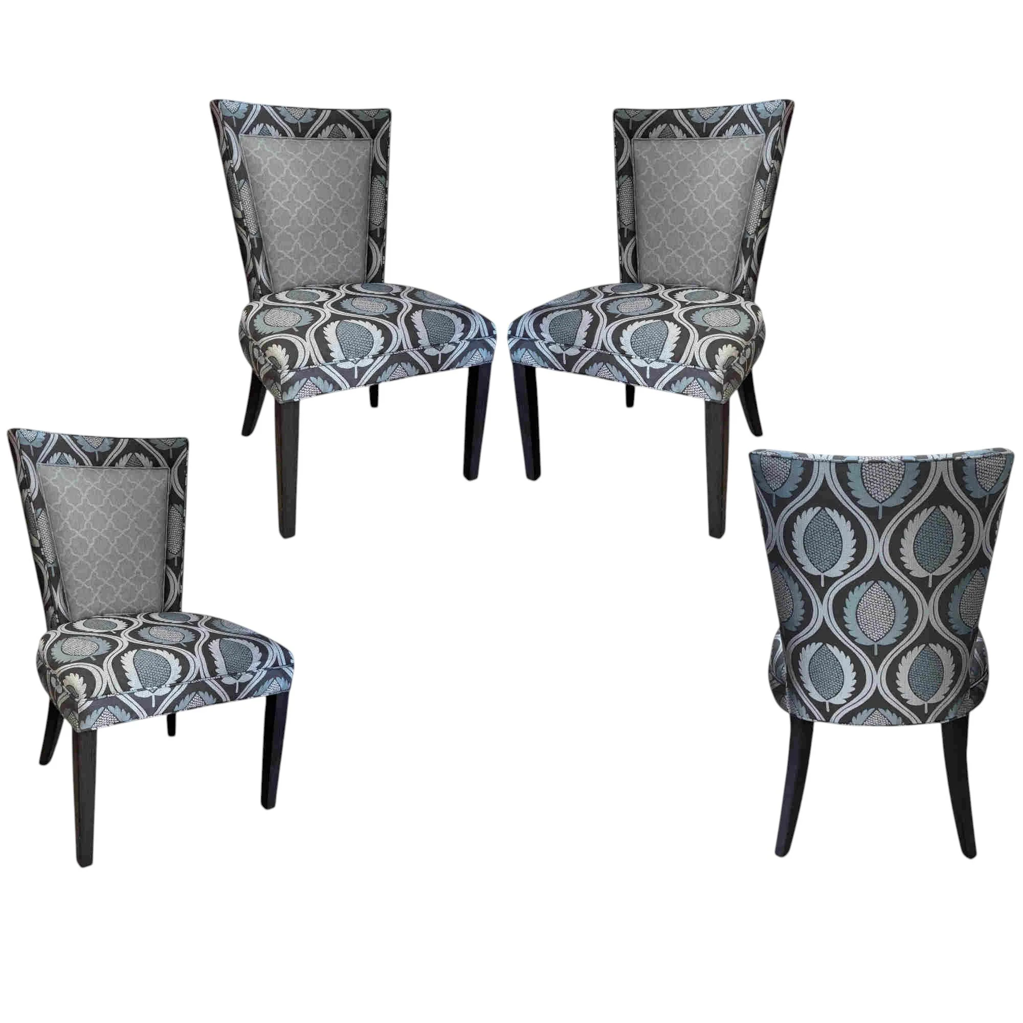 Set of 4 Jessica Charles Colette Dining Chairs