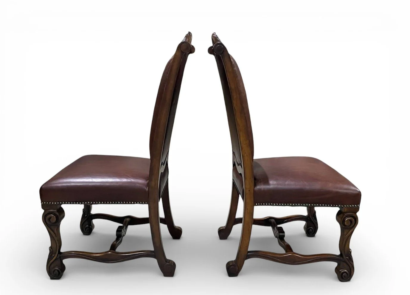 henredon-vintage-leather-carved-wood-dining-chairs 04-sh.jpg