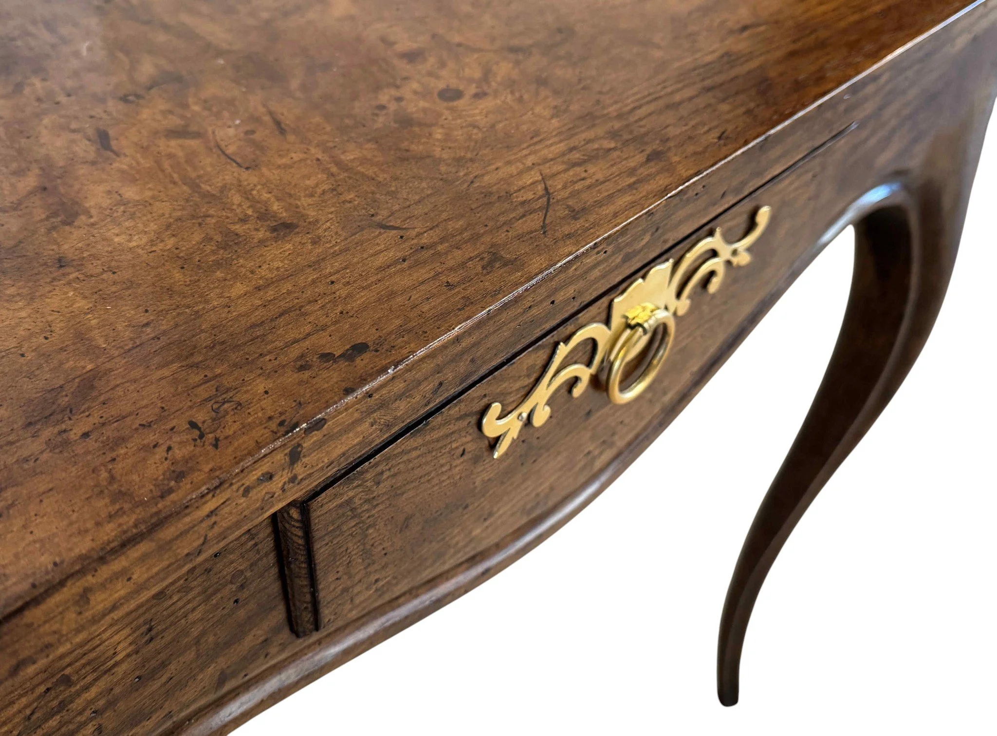 vintage-baker-milling-road-distressed-french-country-walnut-console-table 09-sh.jpg