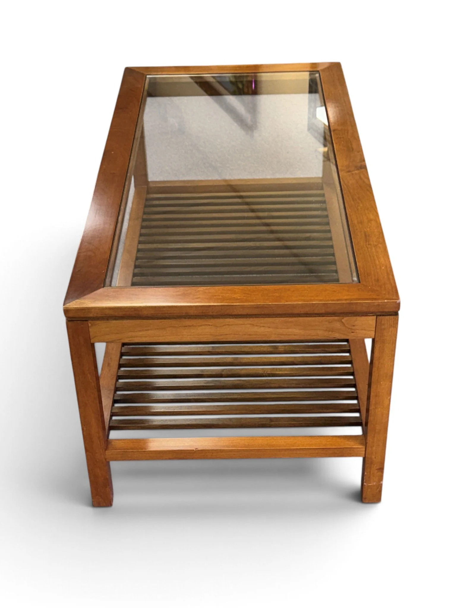 rectangular-stickley-cherry-glass-mission-arts-and-crafts-cocktail-coffee-table 01-sh.jpg