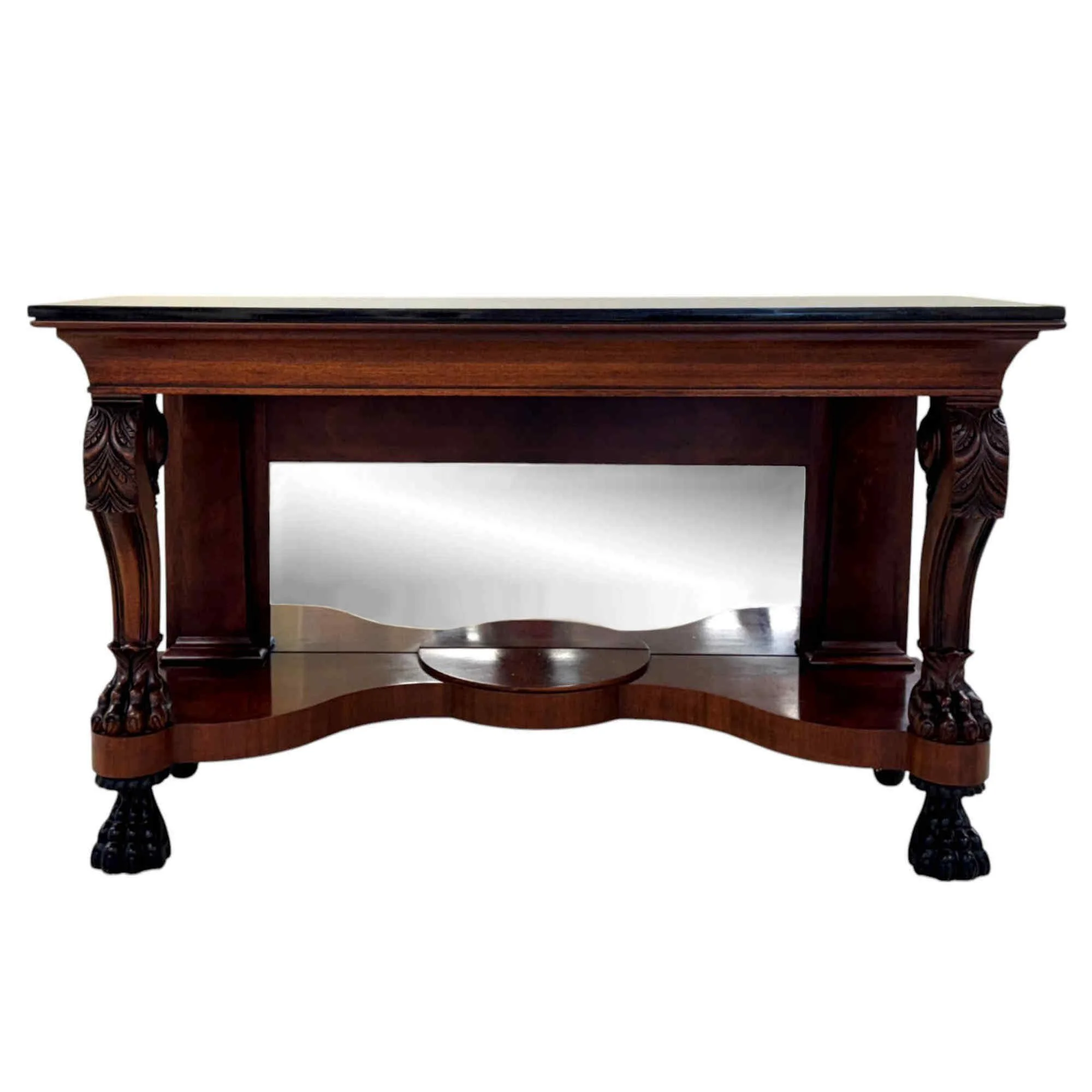 vintage-ralph-lauren-henredon-mahogany-neoclassical-granit-top-console-sideboard 00sp.jpg