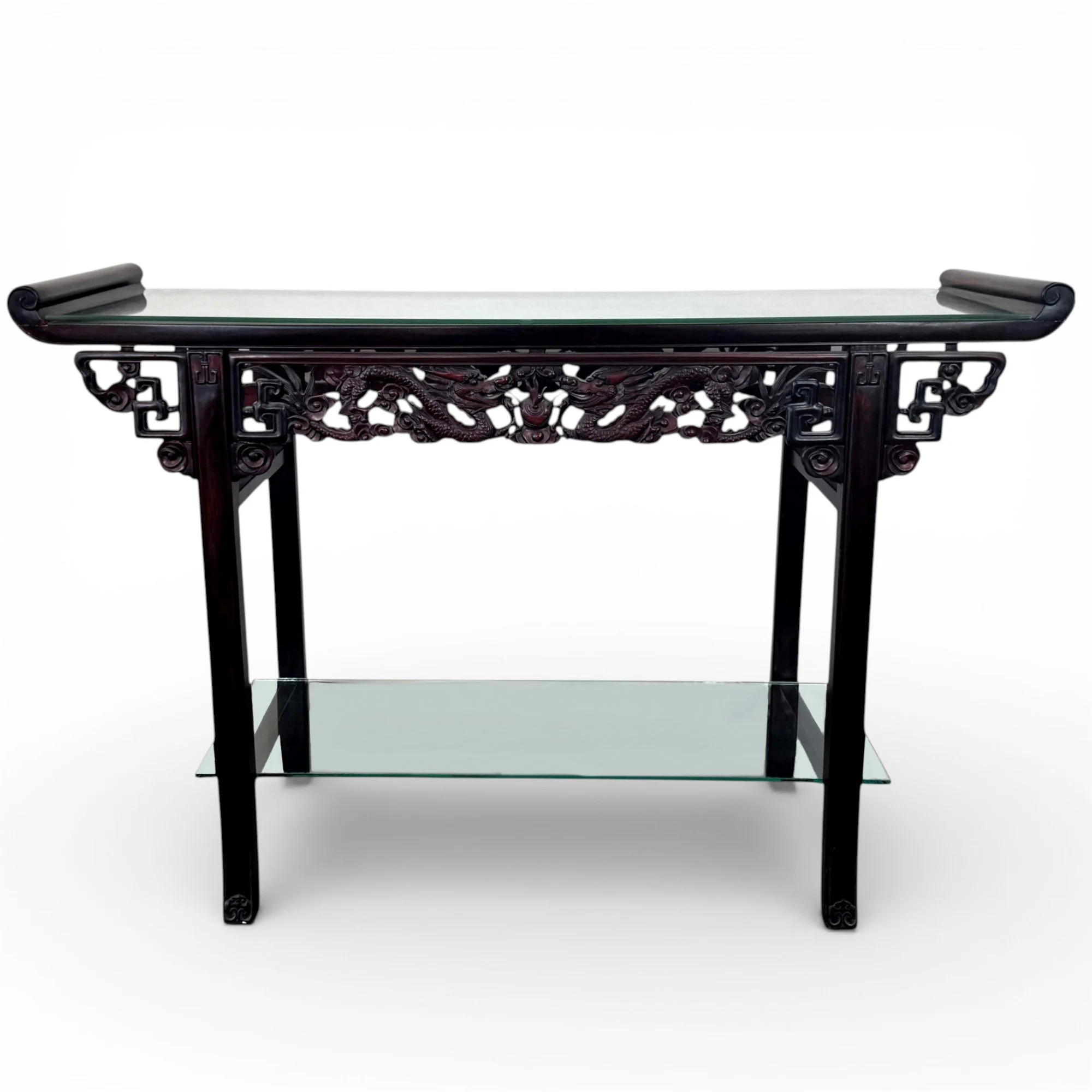 vintage-carved-wood-alter-table-console-with glass-shelf 00-sh.jpg