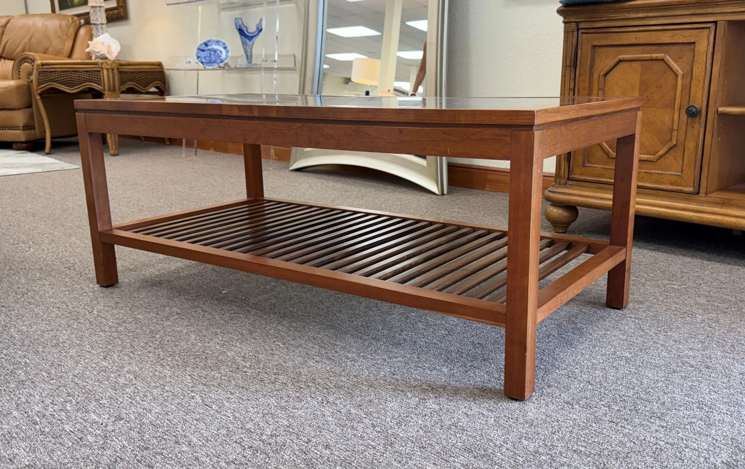 rectangular-stickley-cherry-glass-mission-arts-and-crafts-cocktail-coffee-table 02.jpg