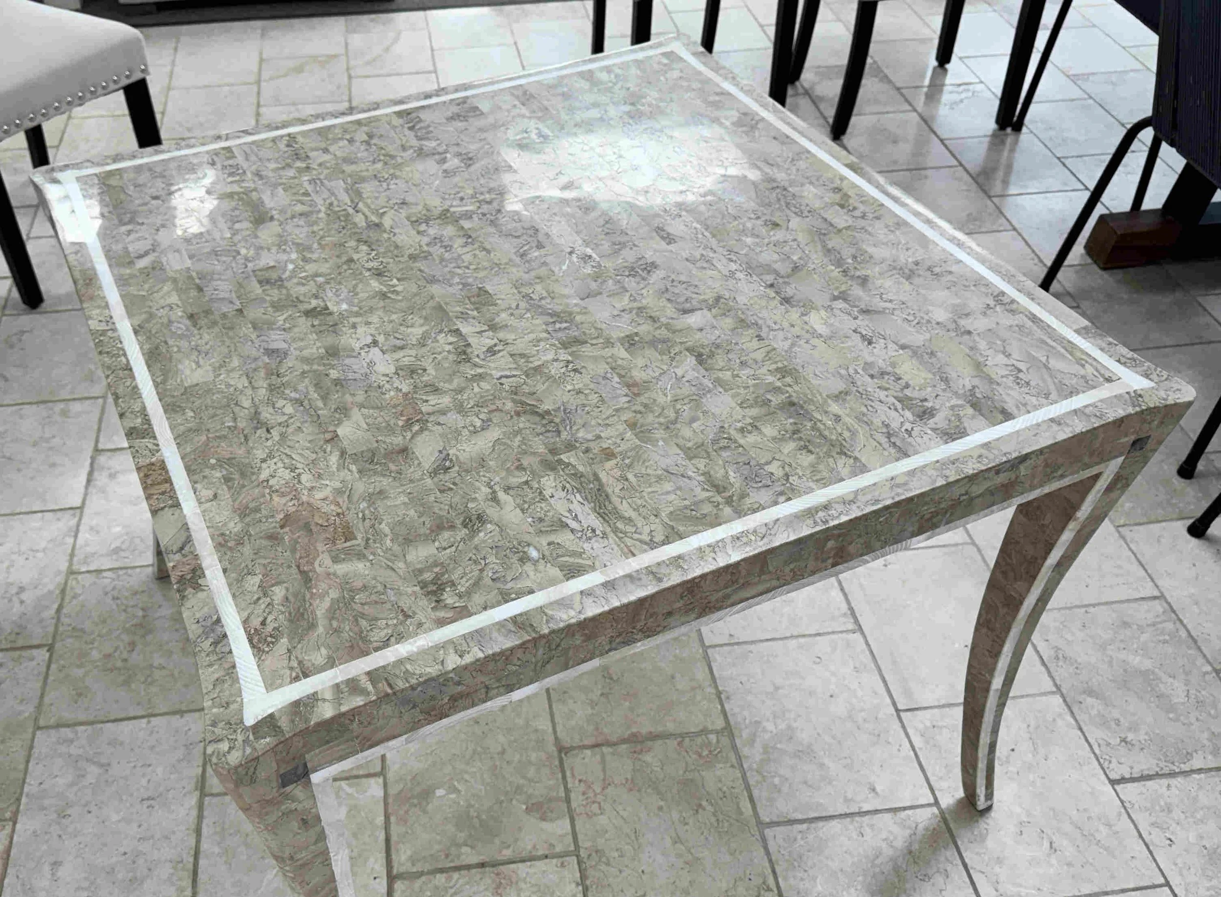 maitland-smith-style-tessellated-stone-marble-square-card-came-dining-table 02.jpg