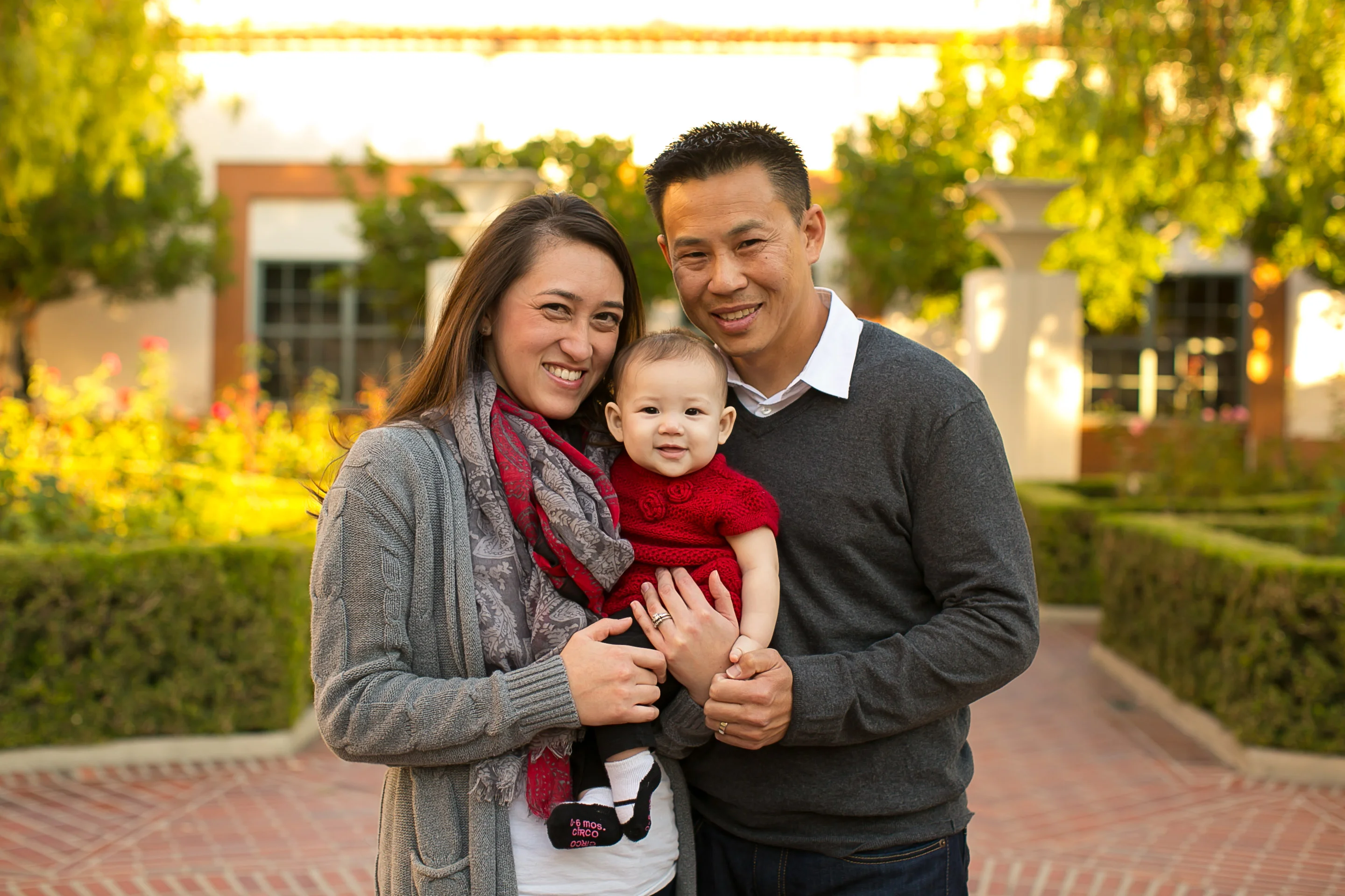 First Christmas with Baby Audrey // Union Station, Los Angeles