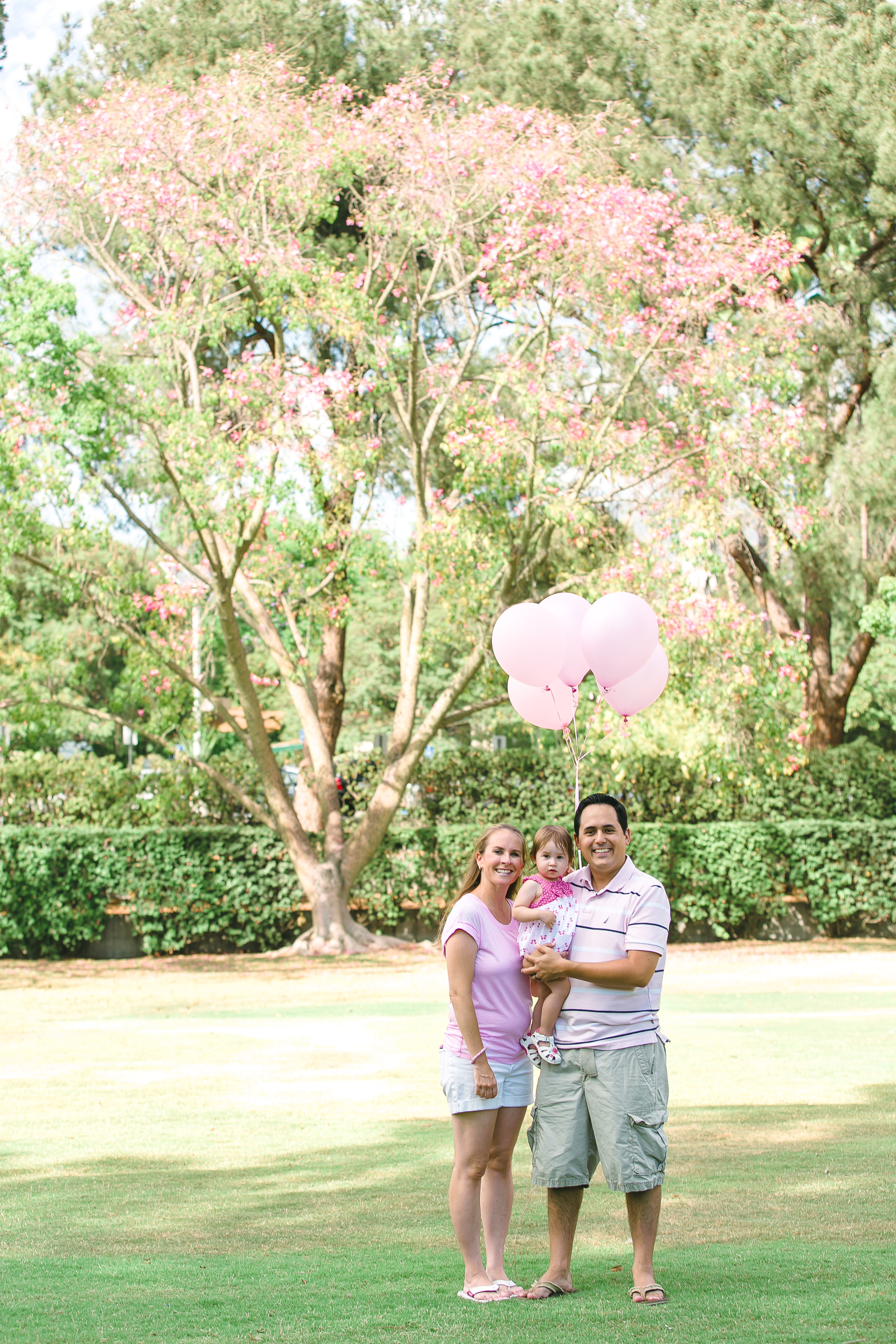 Los Angeles Family Photos, Arcadia Portrait Photography, Arboretum images, little girl with pink balloons, First Birthday, San Gabriel Lifestyle Photographer, Gina Holt Photography, Love, Celebrate, Amazing Family and Baby Pictures