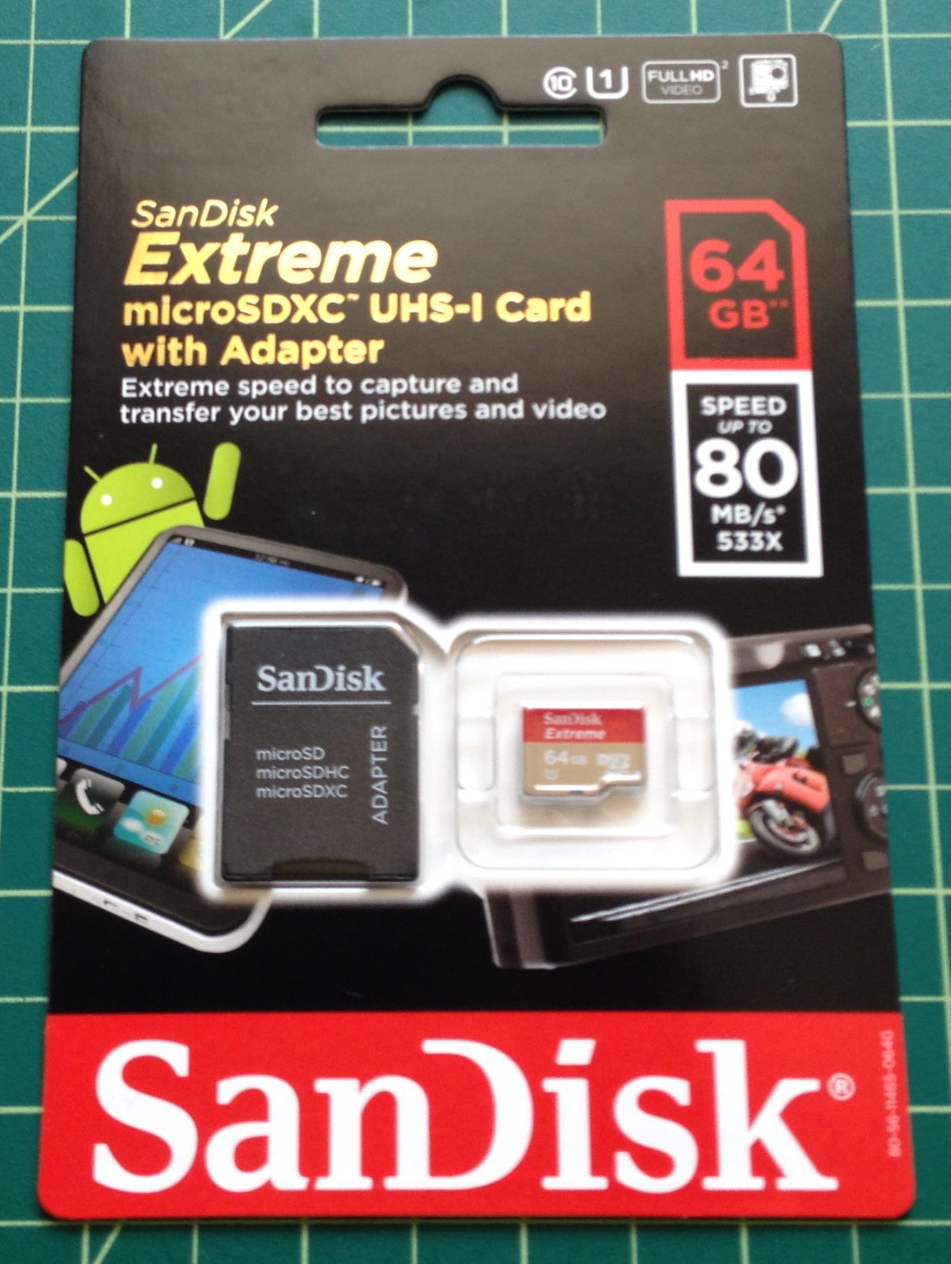 My first Surface Pro 2 addon a 64 GB microSDXC card — Surface Pro Artist