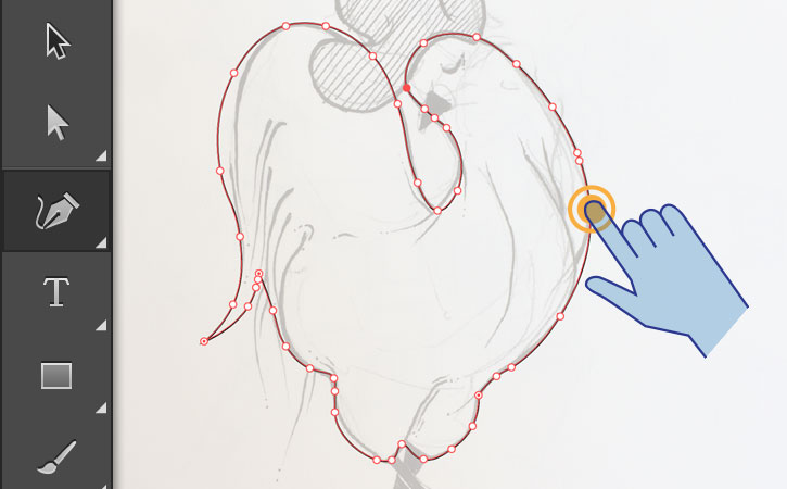 Curvature tool in the Touch Workspace
