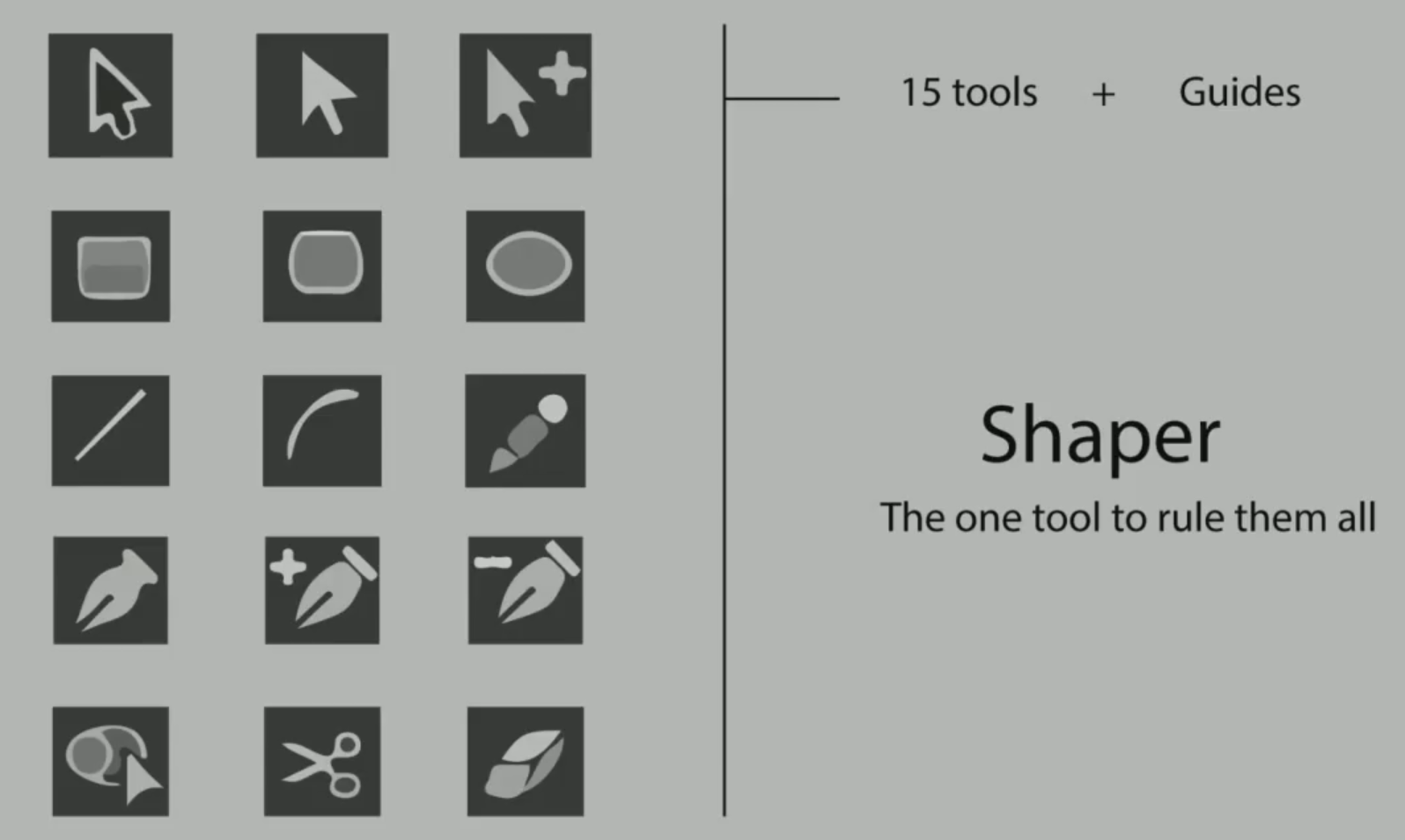The goal of the Shaper developers is to replace up to 15 traditional tools and guides with one highly interactive tool.