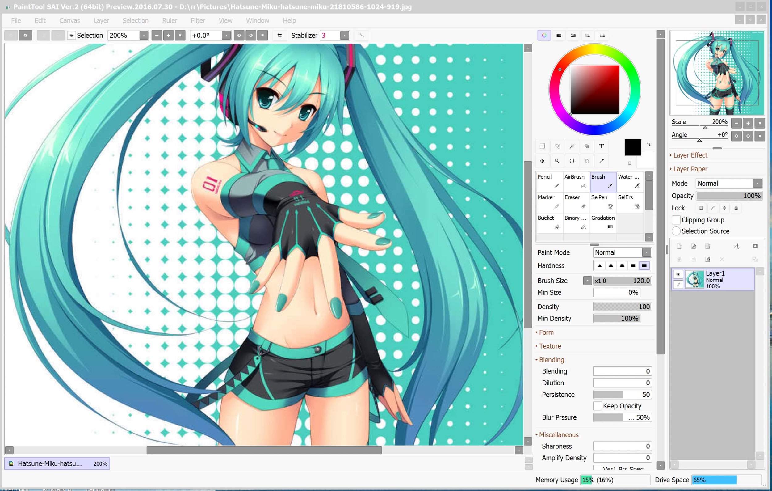 install paint tool sai on surface tablet