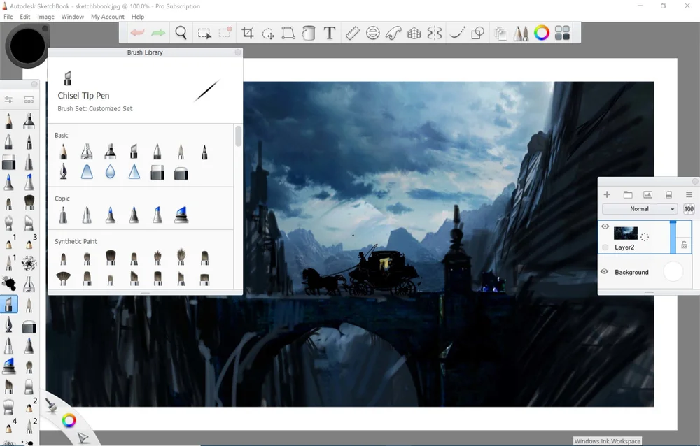Autodesk Sketchbook Pro