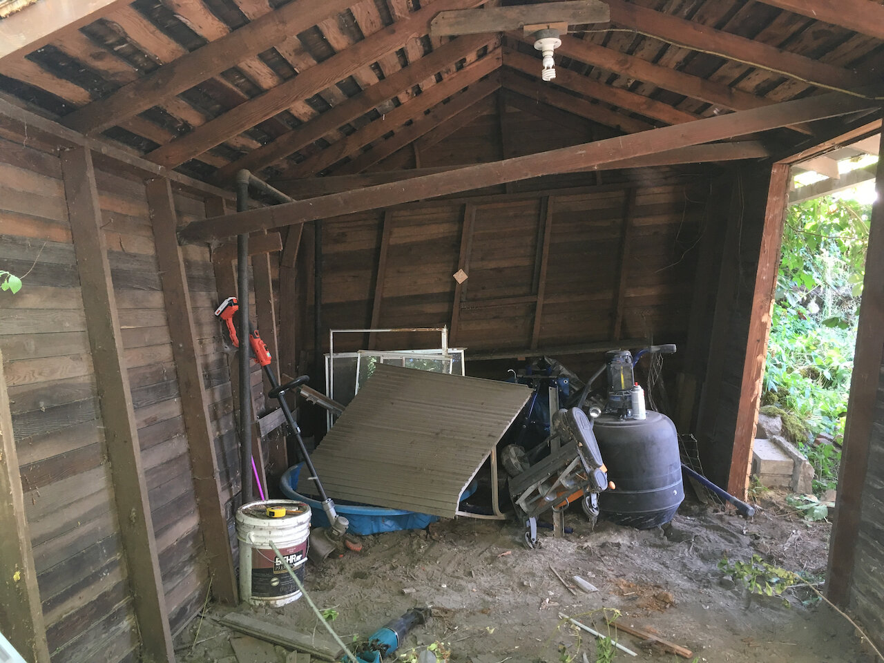 Carriage House Before - Interior