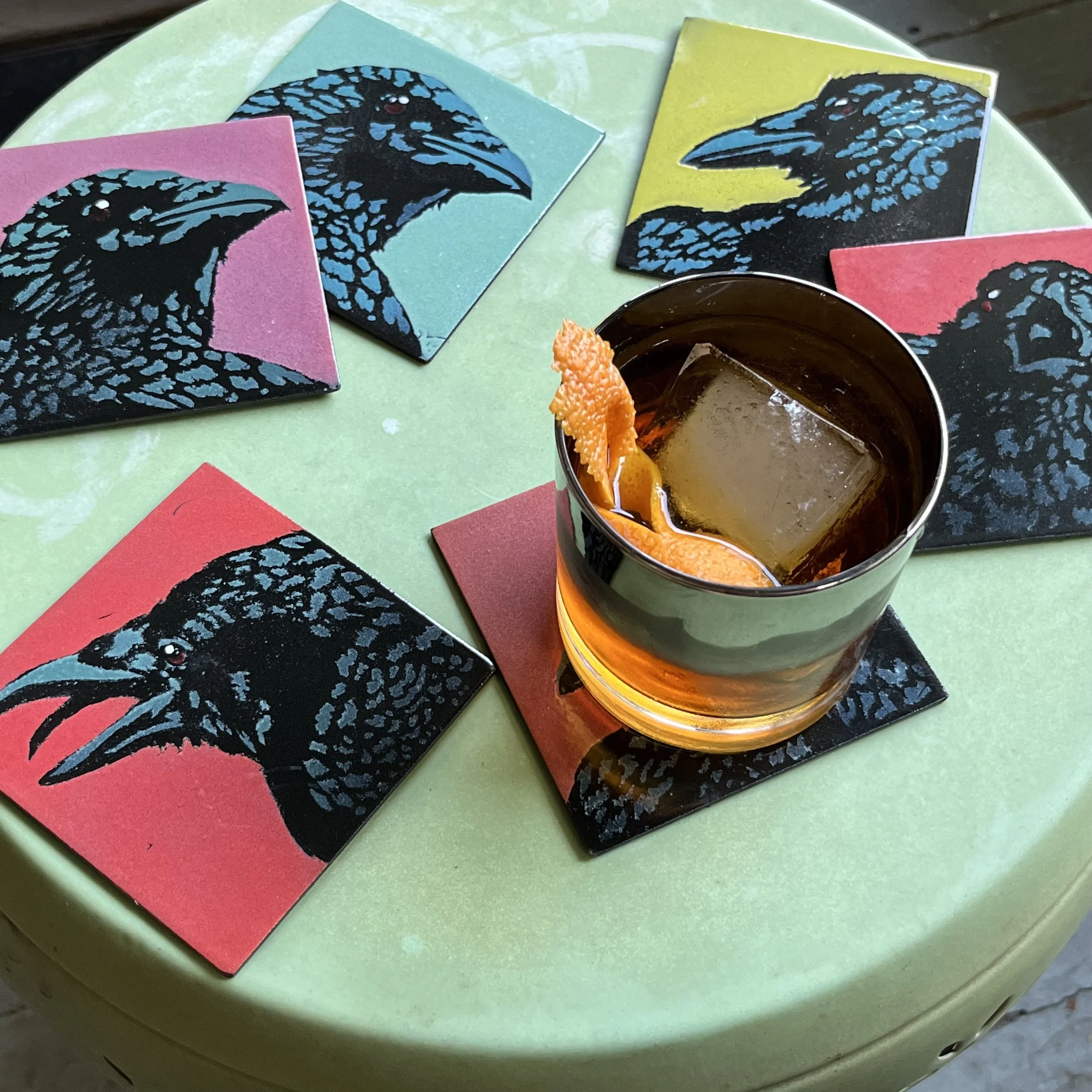 Crowsters on table.jpg